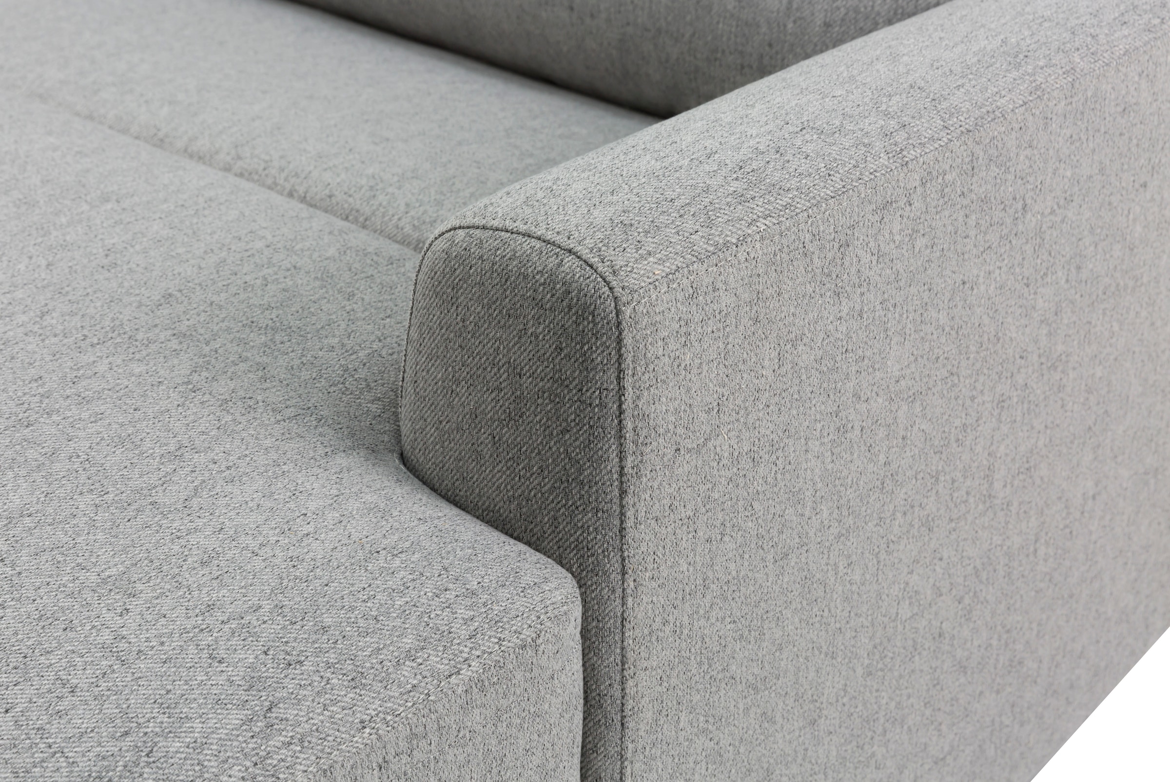 INOSIGN Ecksofa »JENNA, L-Form, 209cm, manuelle u. elektrische Funktion, mit USB A/C,«, Liegefunktion 105°-150°, Federkern, Struktur fein