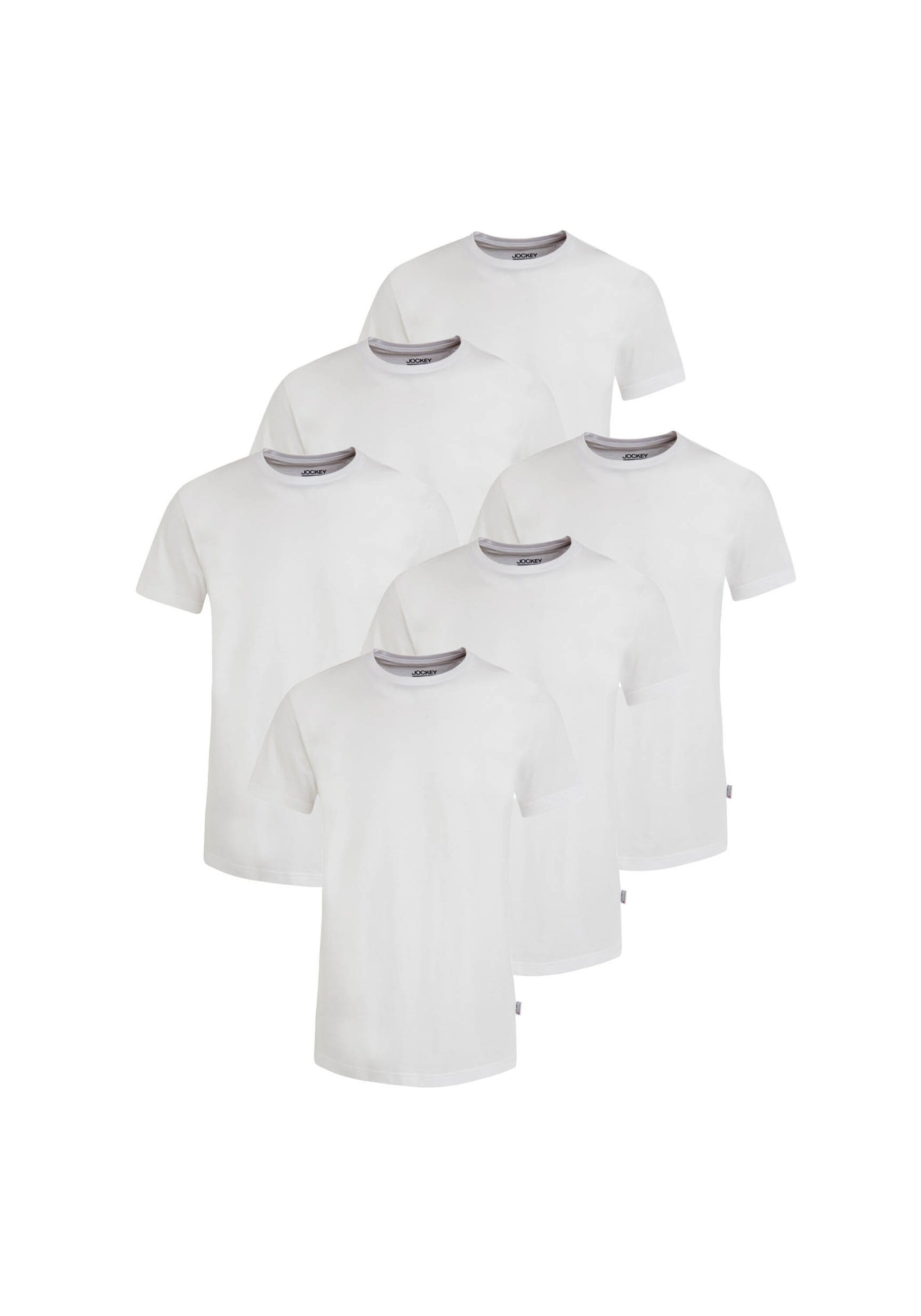 Jockey T-Shirt "T-Shirt Classic American T-Shirt 6P 6er Pack" günstig online kaufen