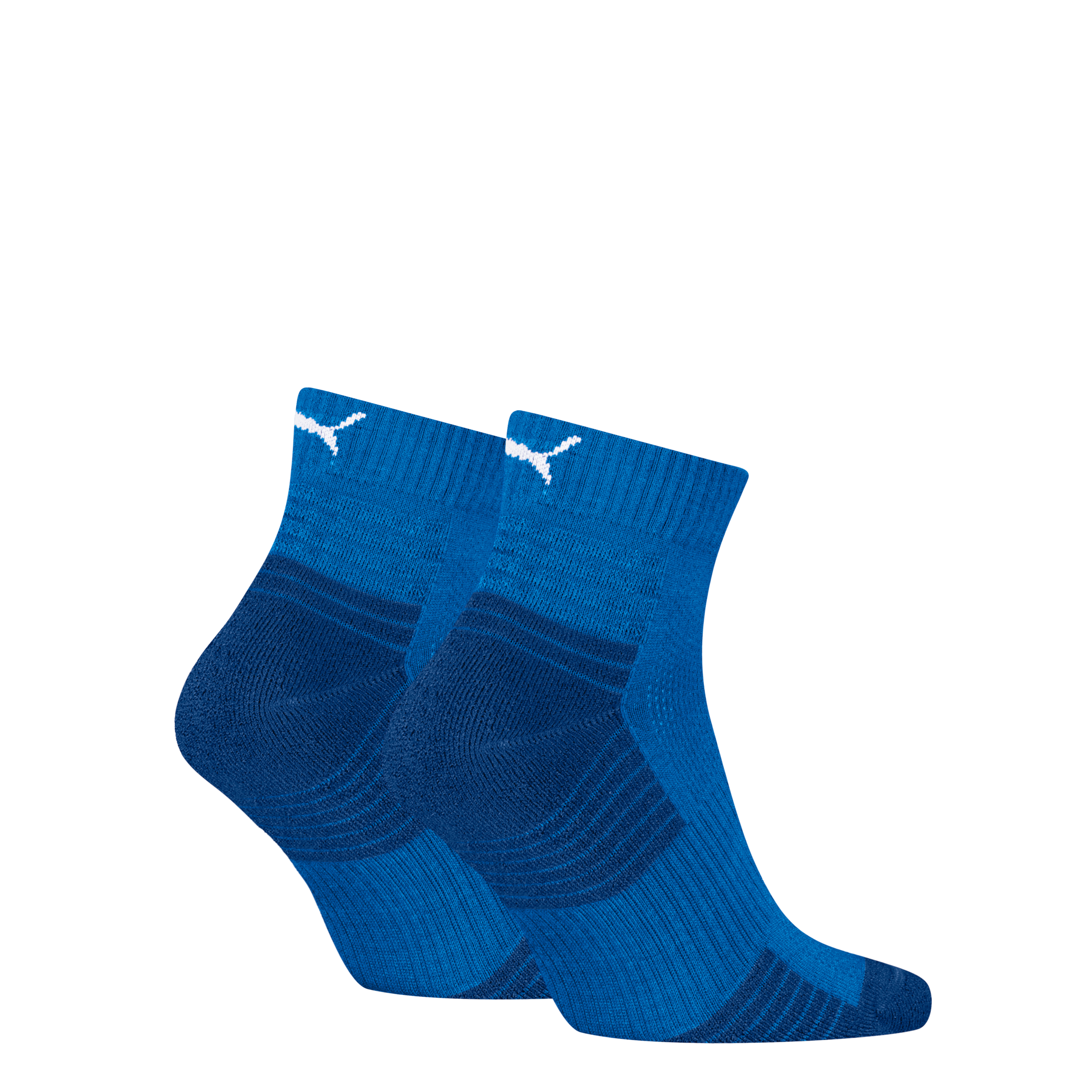 PUMA Kurzsocken »PUMA UNISEX SPORT CUSHIONED QUARTER 2P«, (2 Paar), Rippenbündchen, optimierte Dämpfung für zusätzlichen Komfort