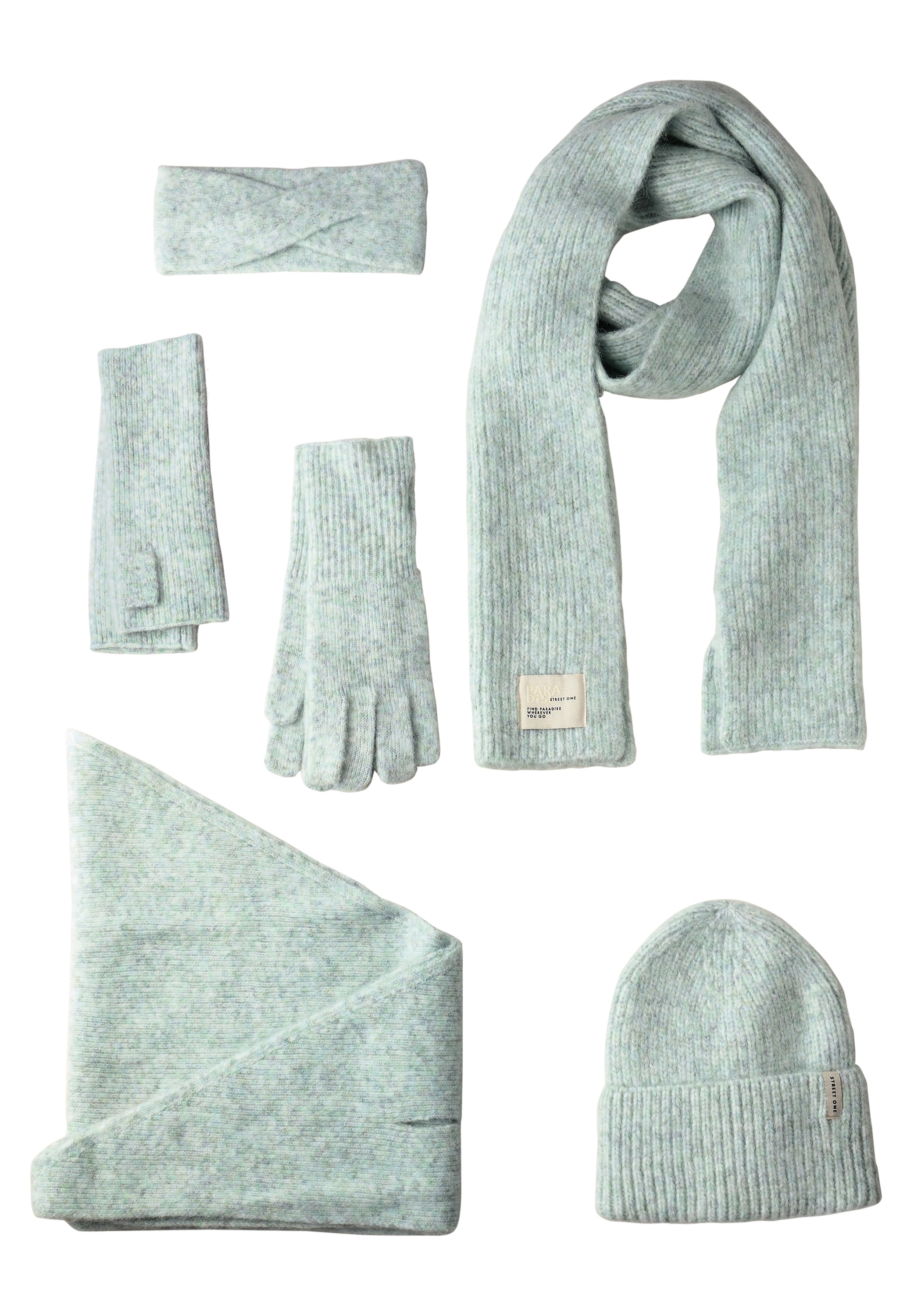 STREET ONE Stirnband, aus softem Materialmix