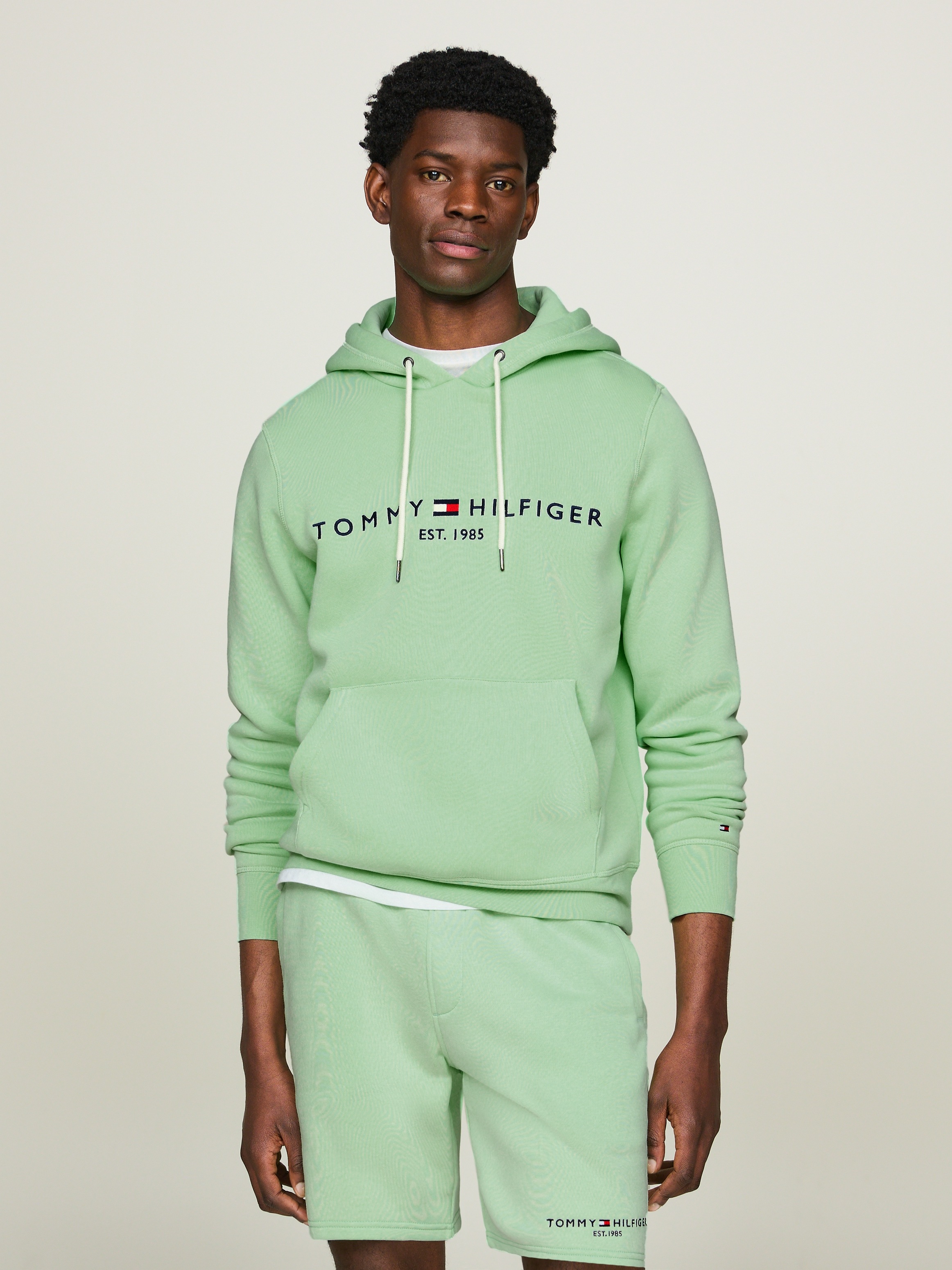 Kapuzensweatshirt »TOMMY LOGO HOODY«, mit Kapuze und Kängurutasche