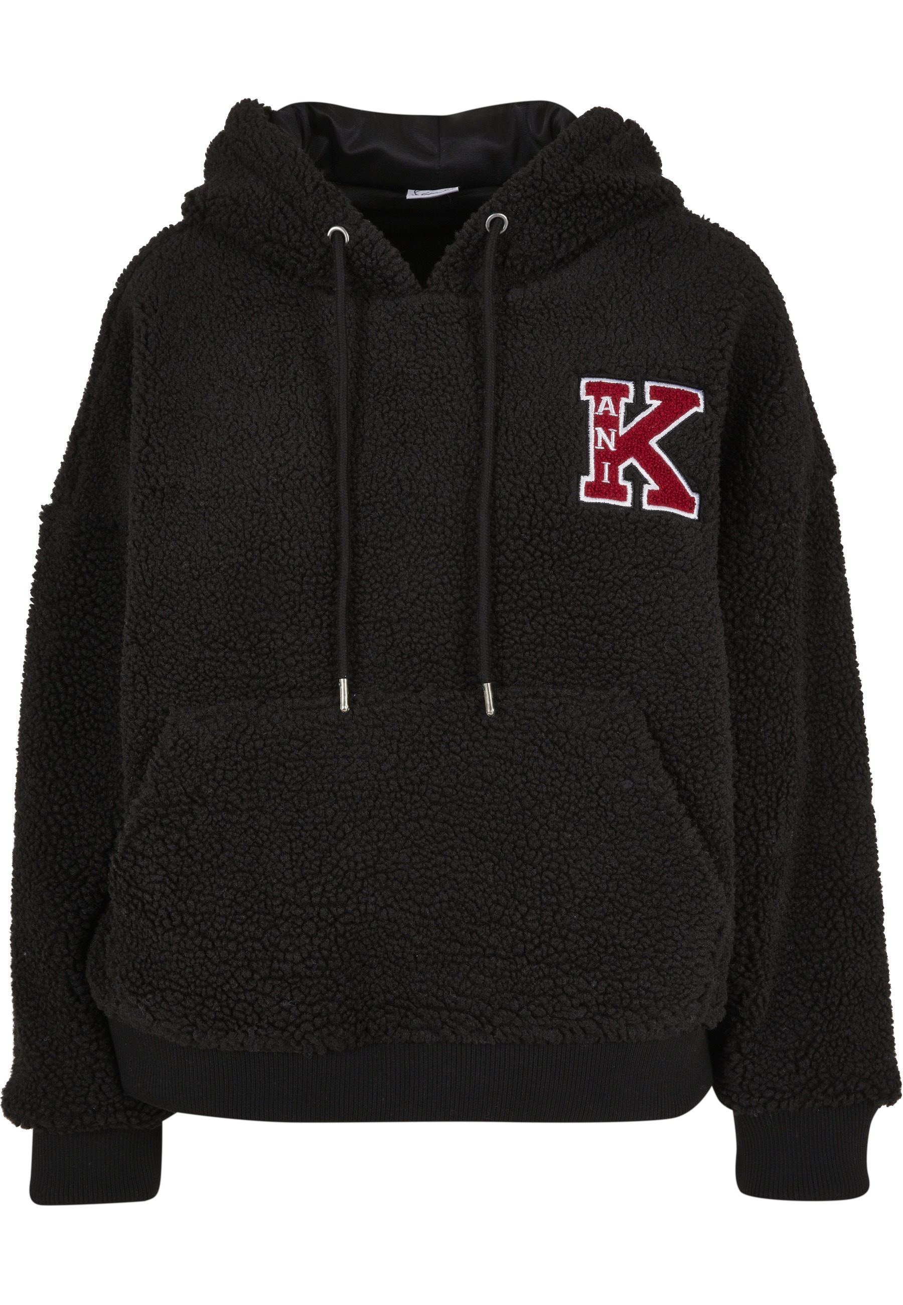 Karl Kani Kapuzenpullover "Karl Kani Damen KW224-030-1KK Retro Patch OS Teddy Hoodie" 1 Stk.