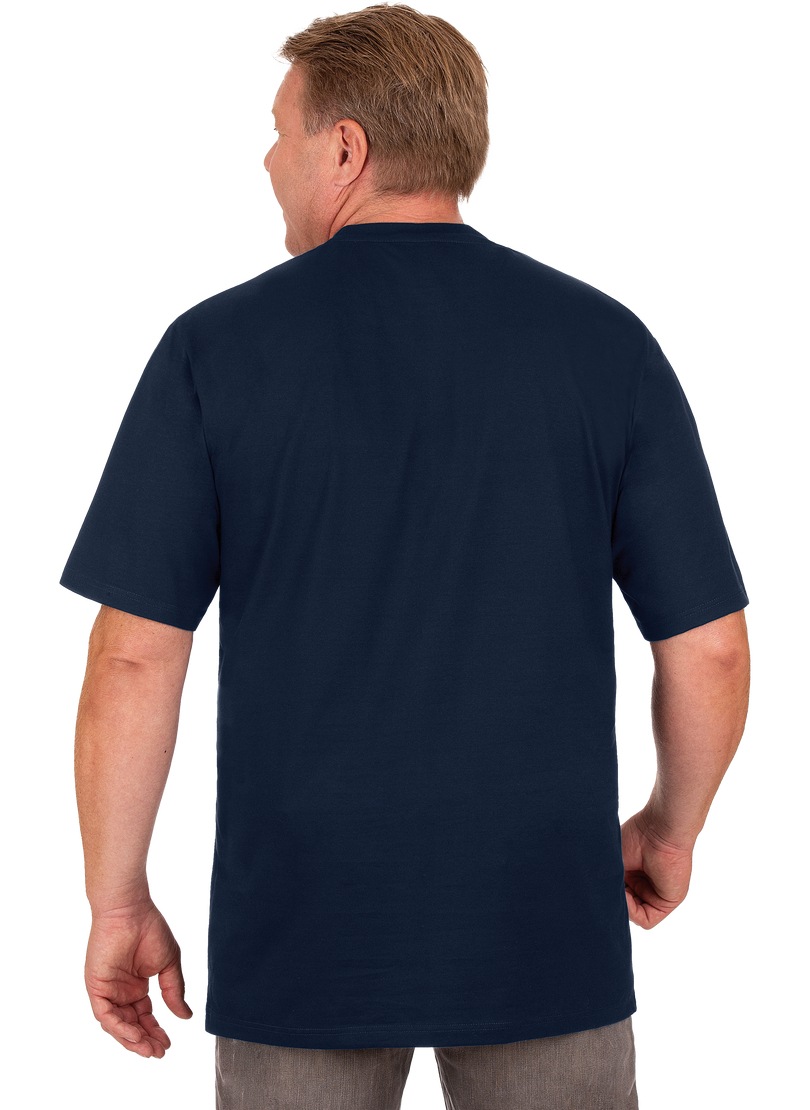 Trigema T-Shirt »TRIGEMA T-Shirt mit TRIGEMA-Logo«, (1 tlg.)