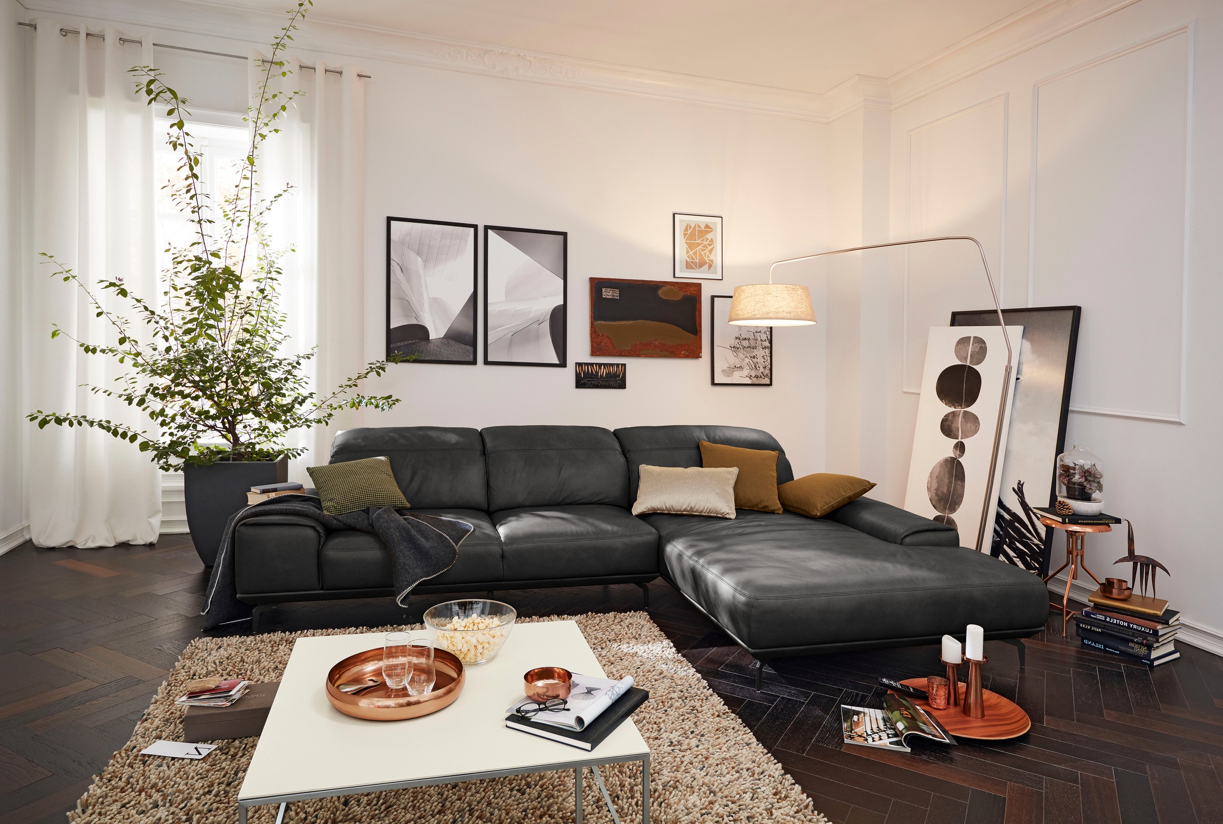 Musterring Wohnlandschaft "MR 2490 Ecksofa mit erstklassigem Sitzkomfort, L günstig online kaufen
