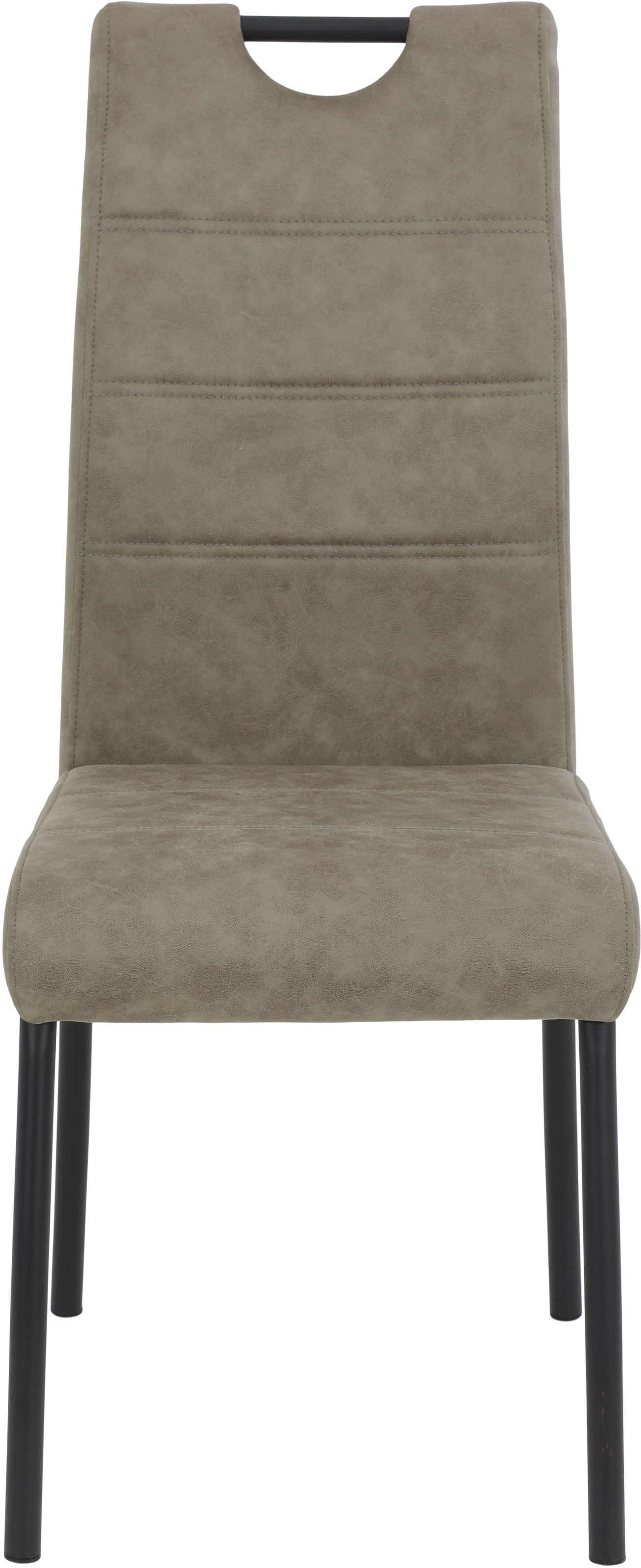 HELA "PETRA" (Set) 1 Stk.Vierfußstuhl; Vintage Optik; mit Griff; Rundrohrge günstig online kaufen