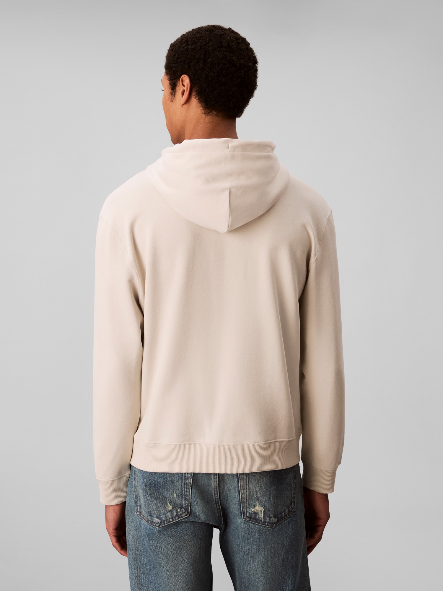 Calvin Klein Jeans Sweatshirt »MONOGRAM HOODIE«, regular fit, Kapuze, Logostickerei