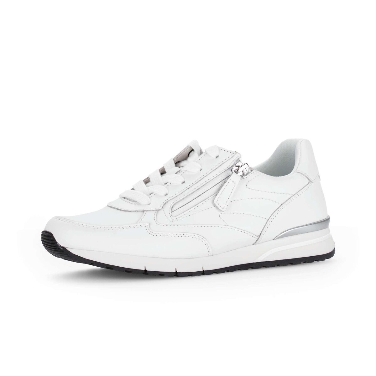 GABOR Damen Sneaker "Sneaker low", Gr. 42, weiß, Schuhe