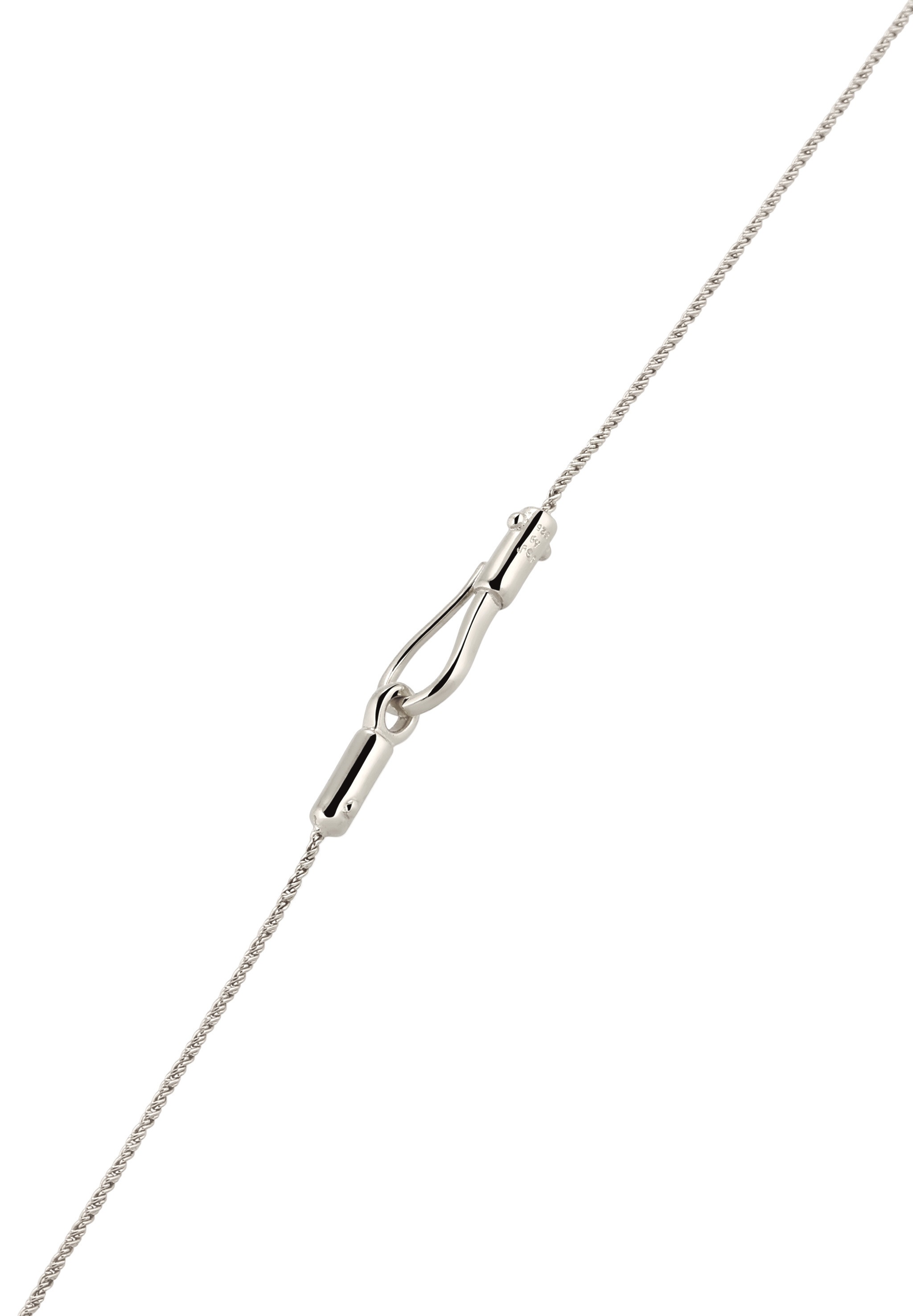 Elli Kette mit Anhänger »Halskette Love Liebe mit Kristallen von Swarovski(R) 925 Sterling Silber«