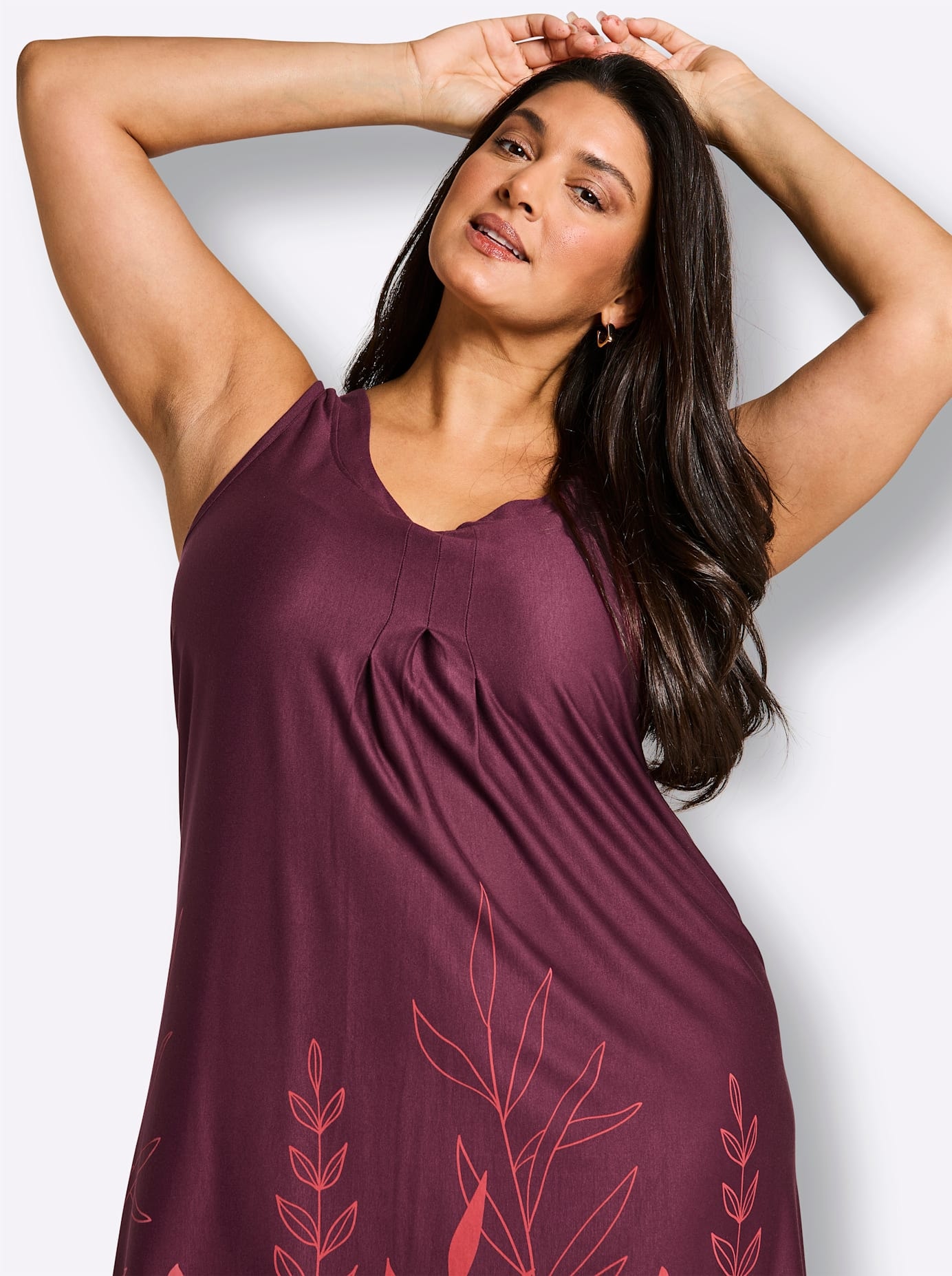Sheego Jerseykleid »Jersey-Kleid« Ohne Taschen