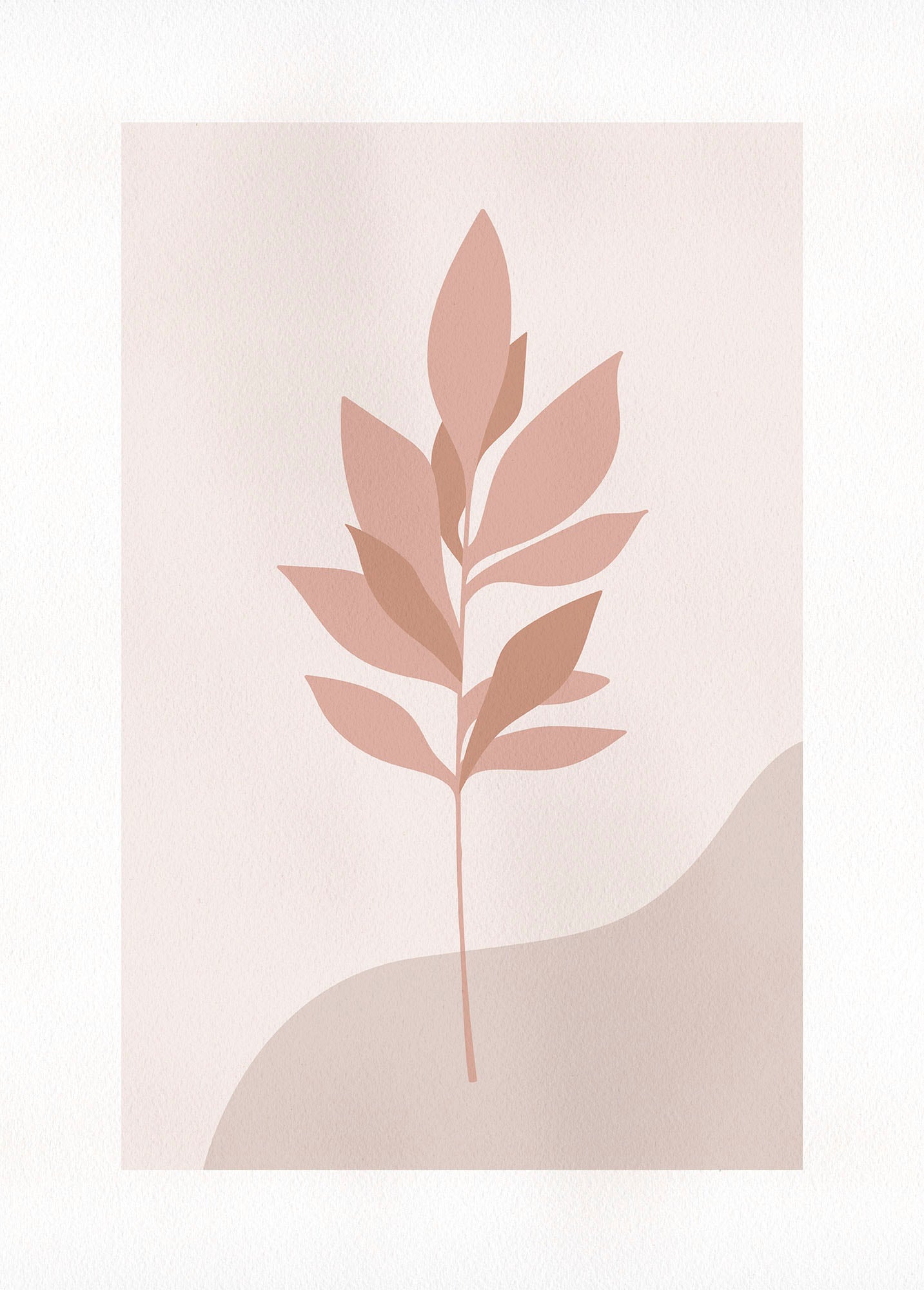 Komar Bild "Pink Desert" Natur 1 Stk. tlg. Wandbild zur Dekoration - ohne R günstig online kaufen