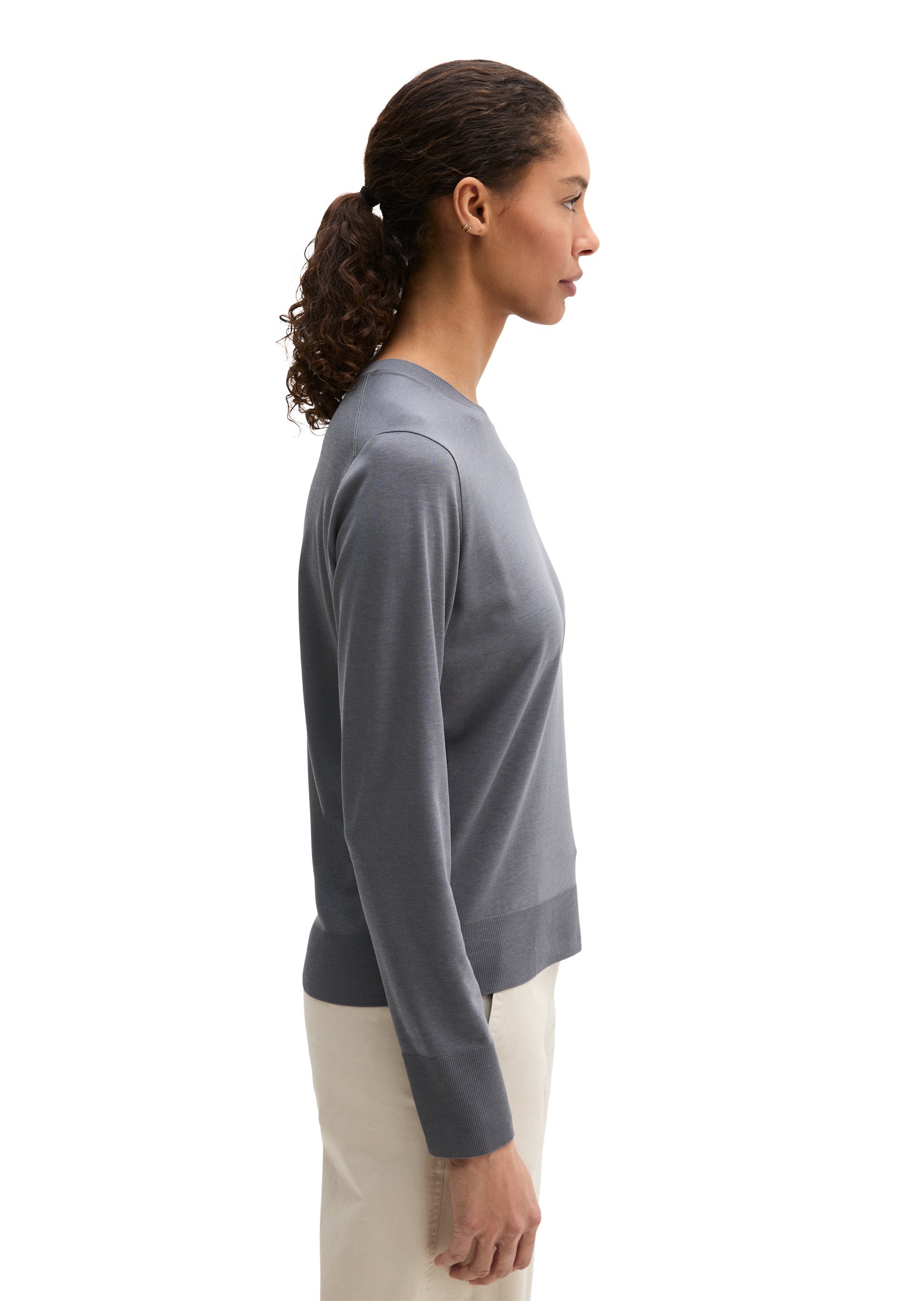 Marc OPolo Langarmshirt "aus TENCEL™ Lyocell-Baumwolle-Mix" günstig online kaufen