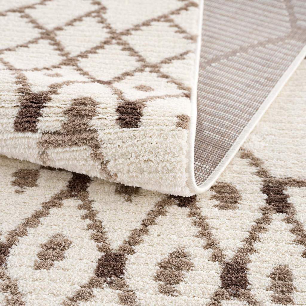Carpet City Teppich »April 2312«, rechteckig, 10 mm Höhe, Läufer, weich durch Microfaser, Boho Ethno Look, Wohnzimmer