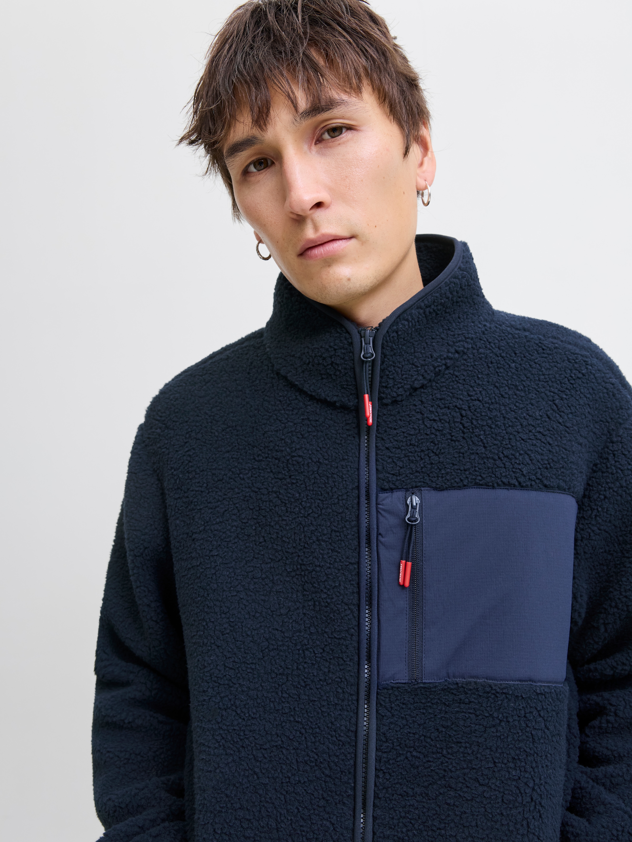 Jack & Jones Fleecejacke "JJTHATCHER FLEECE JACKET" günstig online kaufen