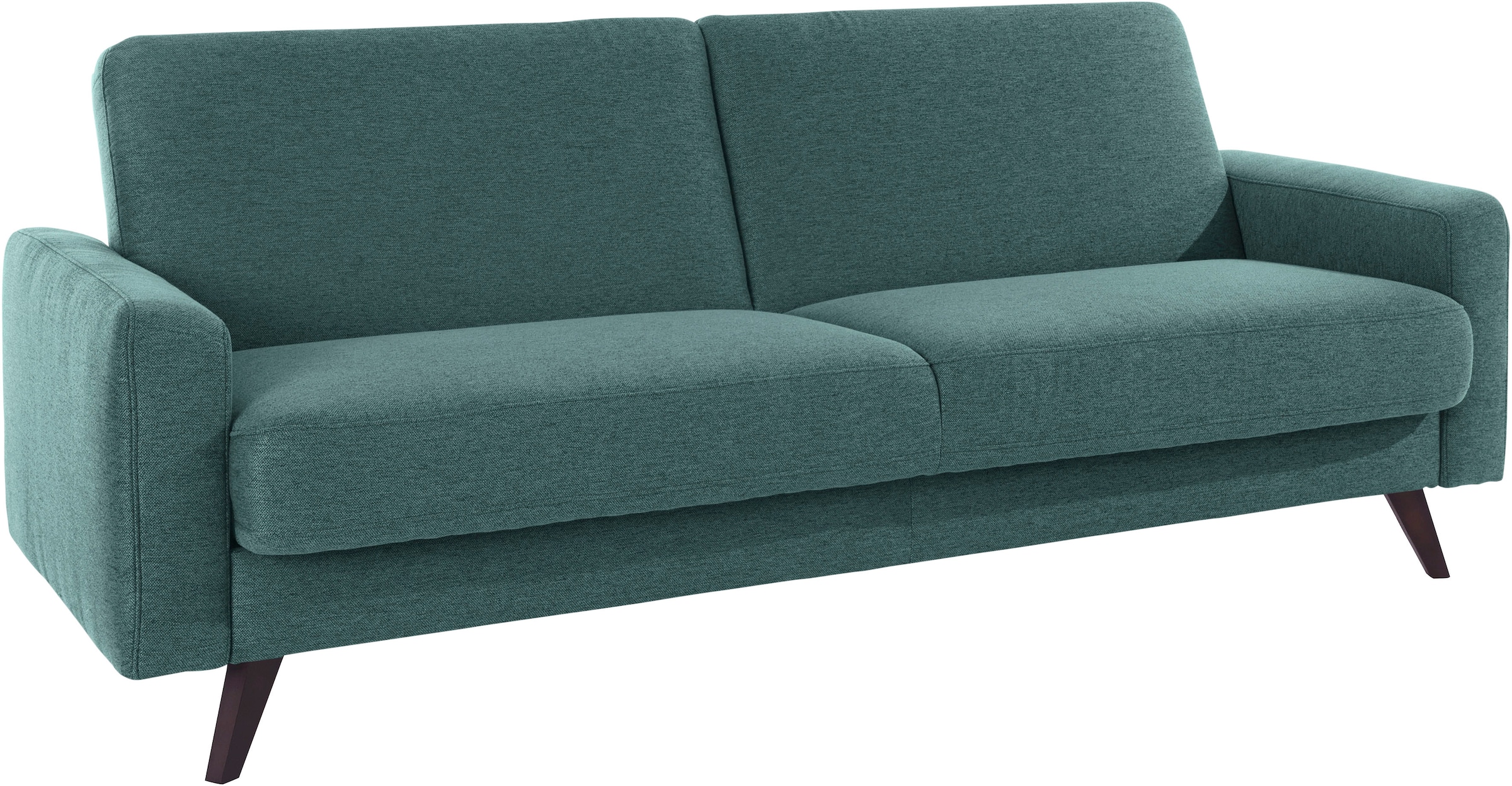 exxpo - sofa fashion 3-Sitzer "Samso, elegant und bequem, toller Sitzkomfort, Schlafsofa", Kippcouch, inklusive Bettfunk