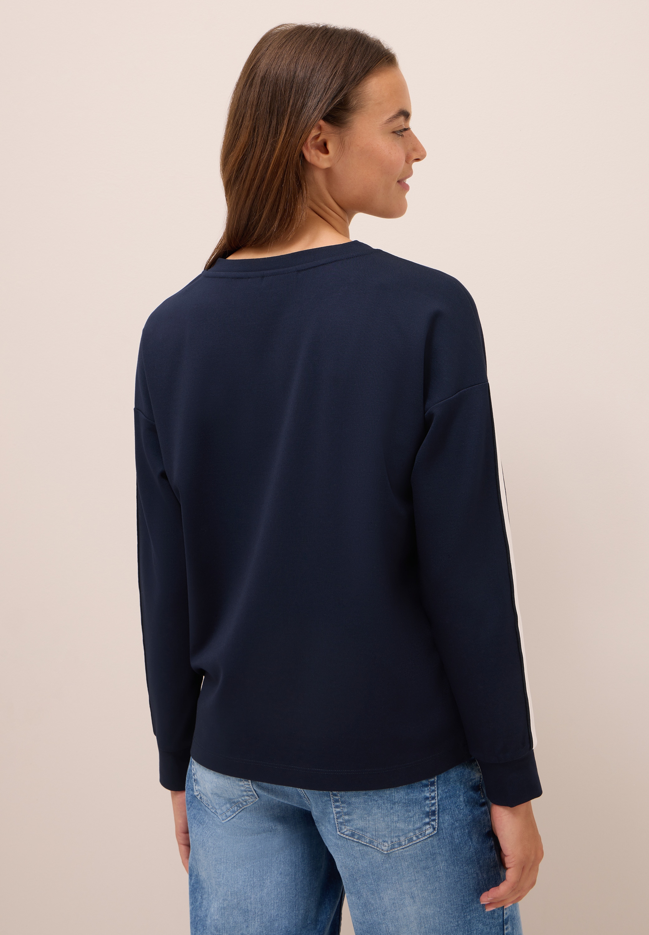 Cecil Sweatshirt, mit Rundhalsausschnitt