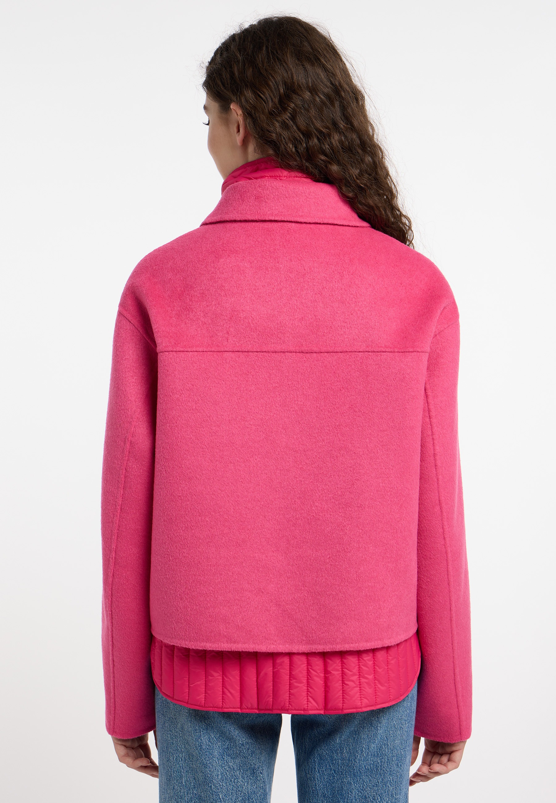 Frieda & Freddies Kurzjacke "Wool Jacket / Hannah", mit Farb- und Materialk günstig online kaufen