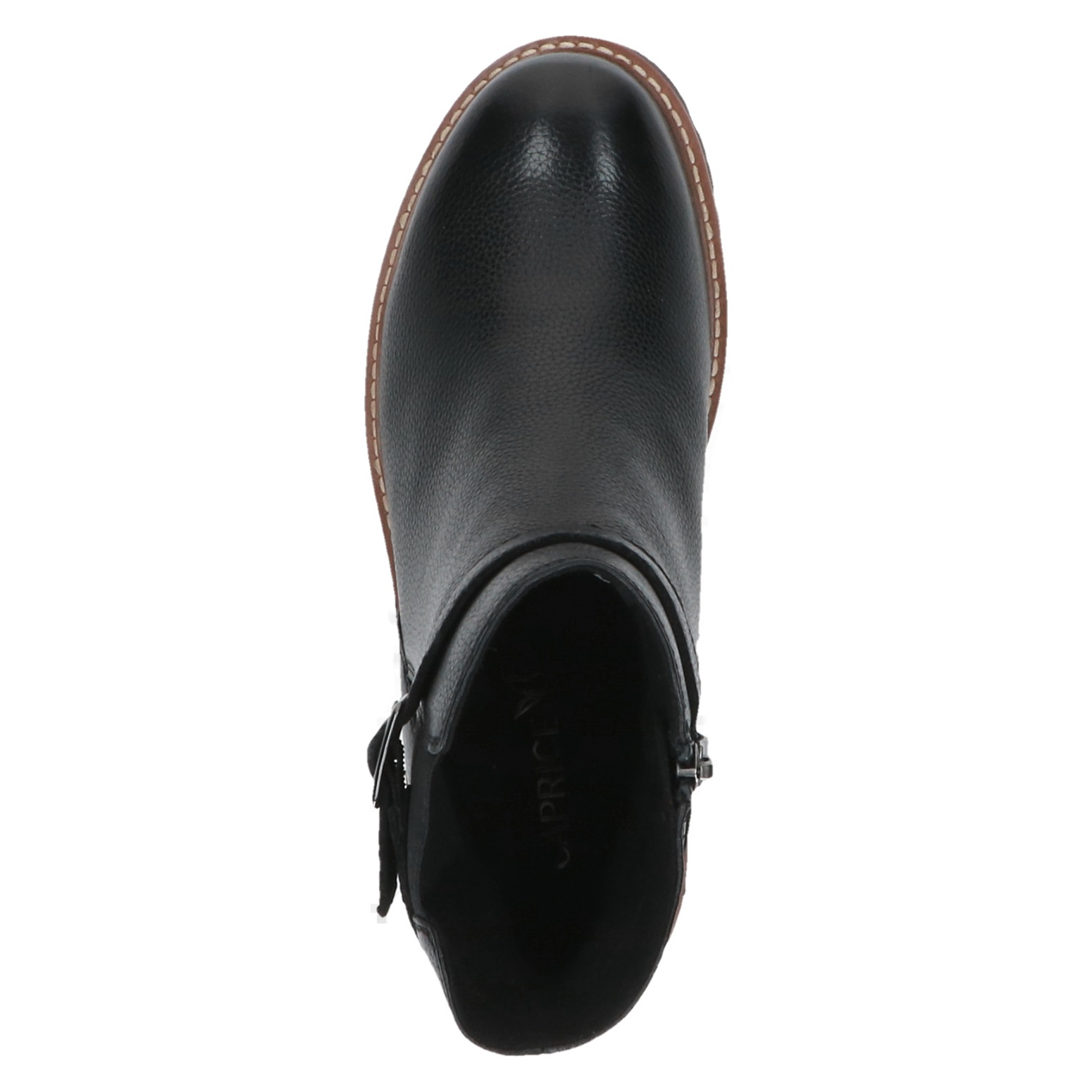 Caprice Chelseaboots, Blockabsatz, Herbstboots, Stiefelette mit dezenter Zierschnalle