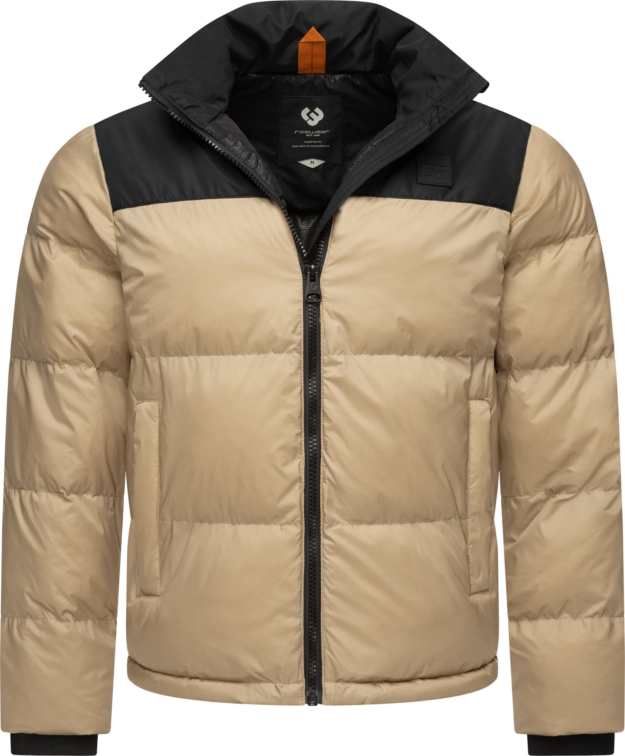 Ragwear Outdoorjacke »Stafen«, ohne Kapuze, Wasserdichte Herren Winterjacke im Retro-Look