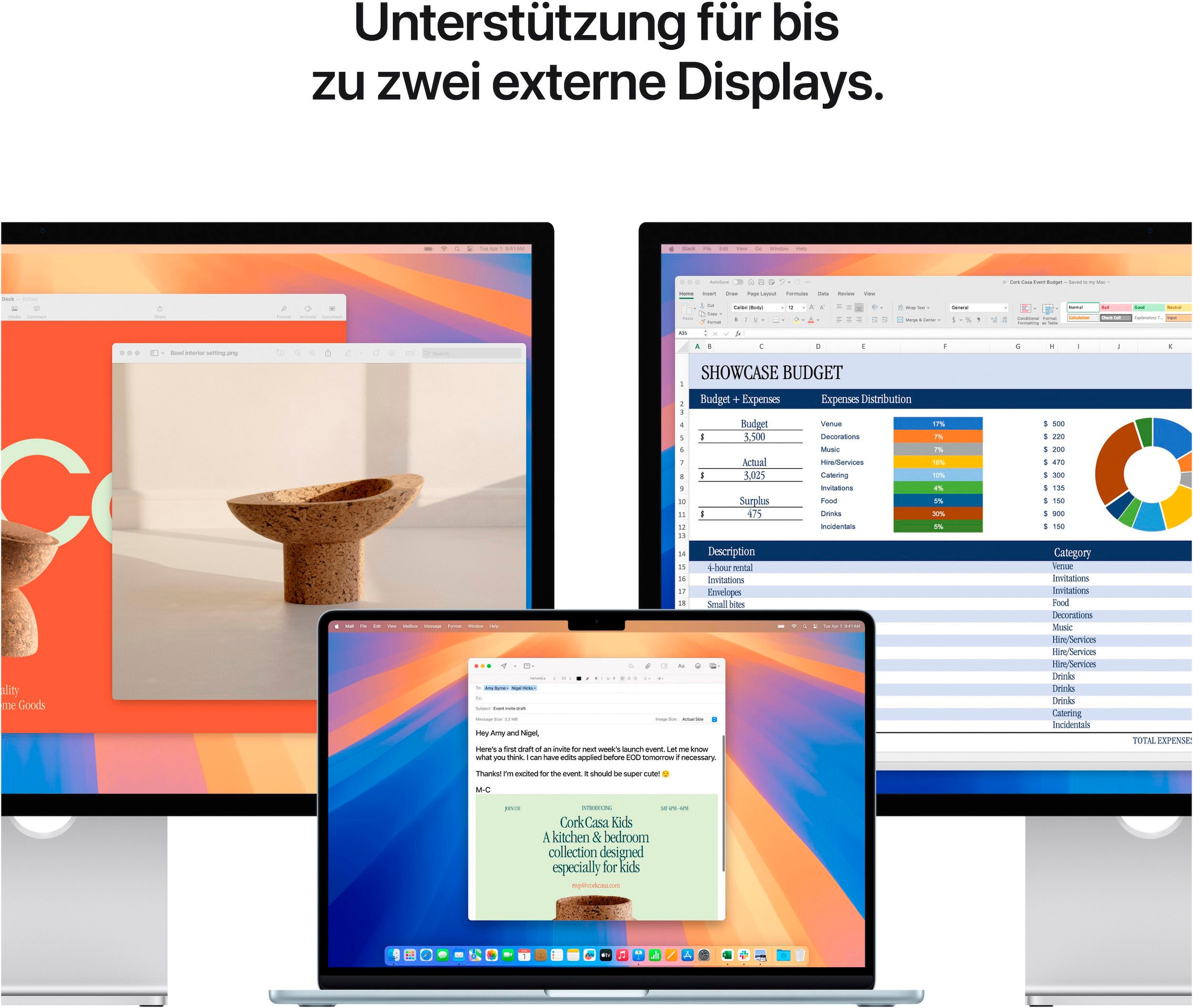 Apple Notebook »MacBook Air 15" CTO«, 38,91 cm, / 15,3 Zoll, Apple, M4, 10-Core GPU, 256 GB SSD
