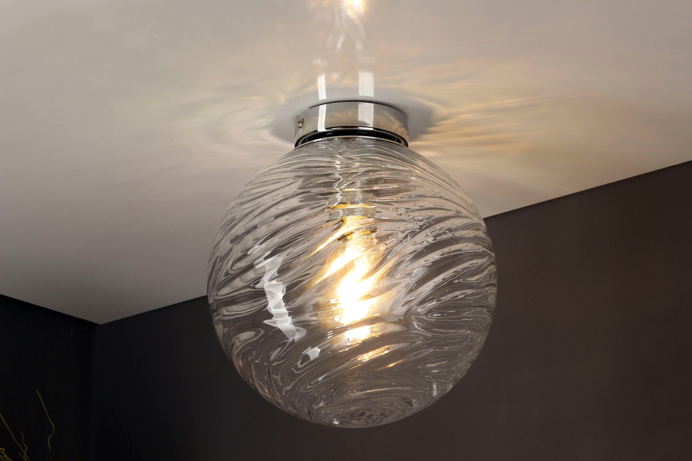 BAUR | ECO-LIGHT hochwertiges Glas »Nereide«, Hängeleuchte