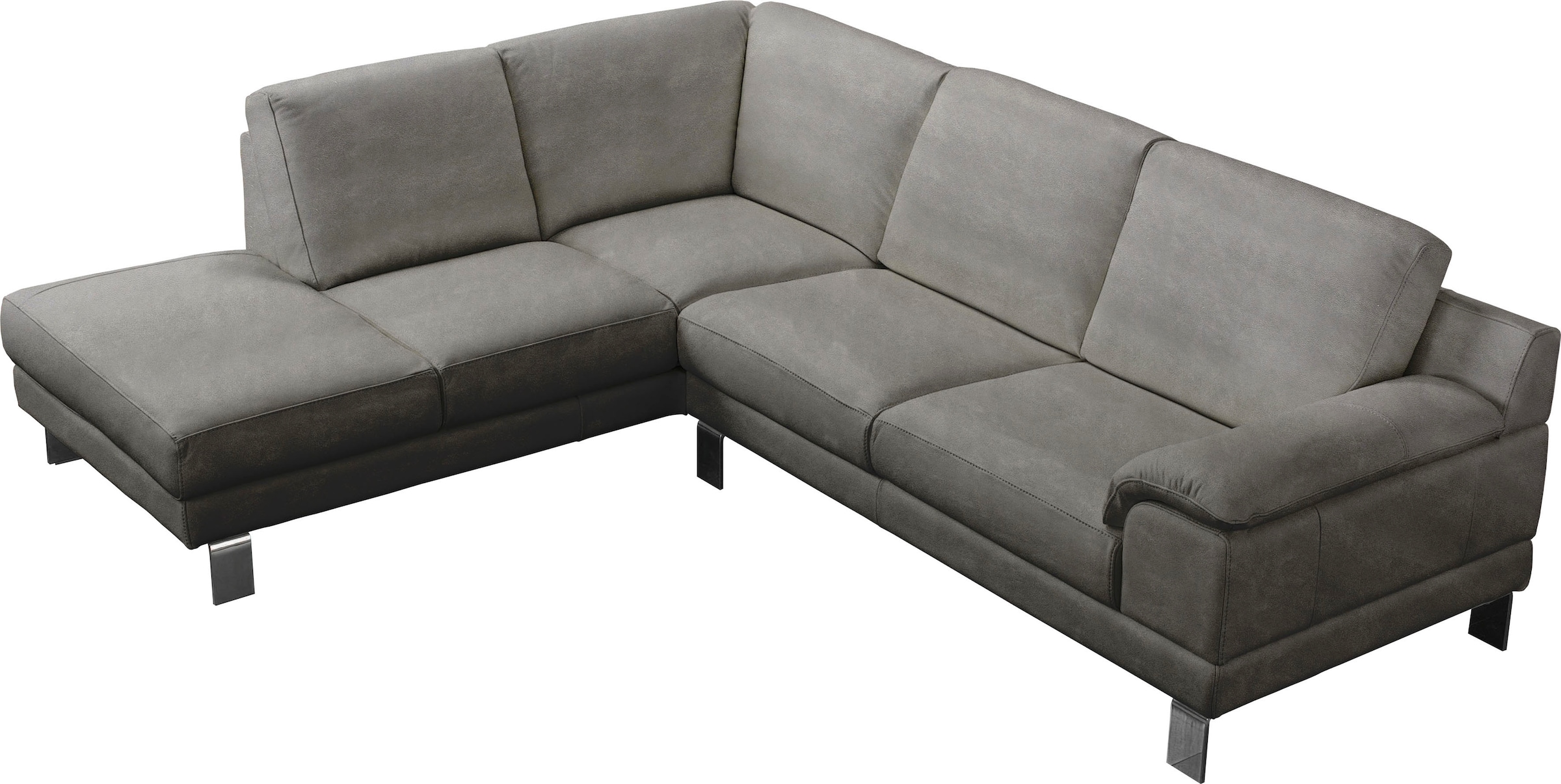 Ecksofa »Shakira«, mit Ottomane, elegante Metallfüße