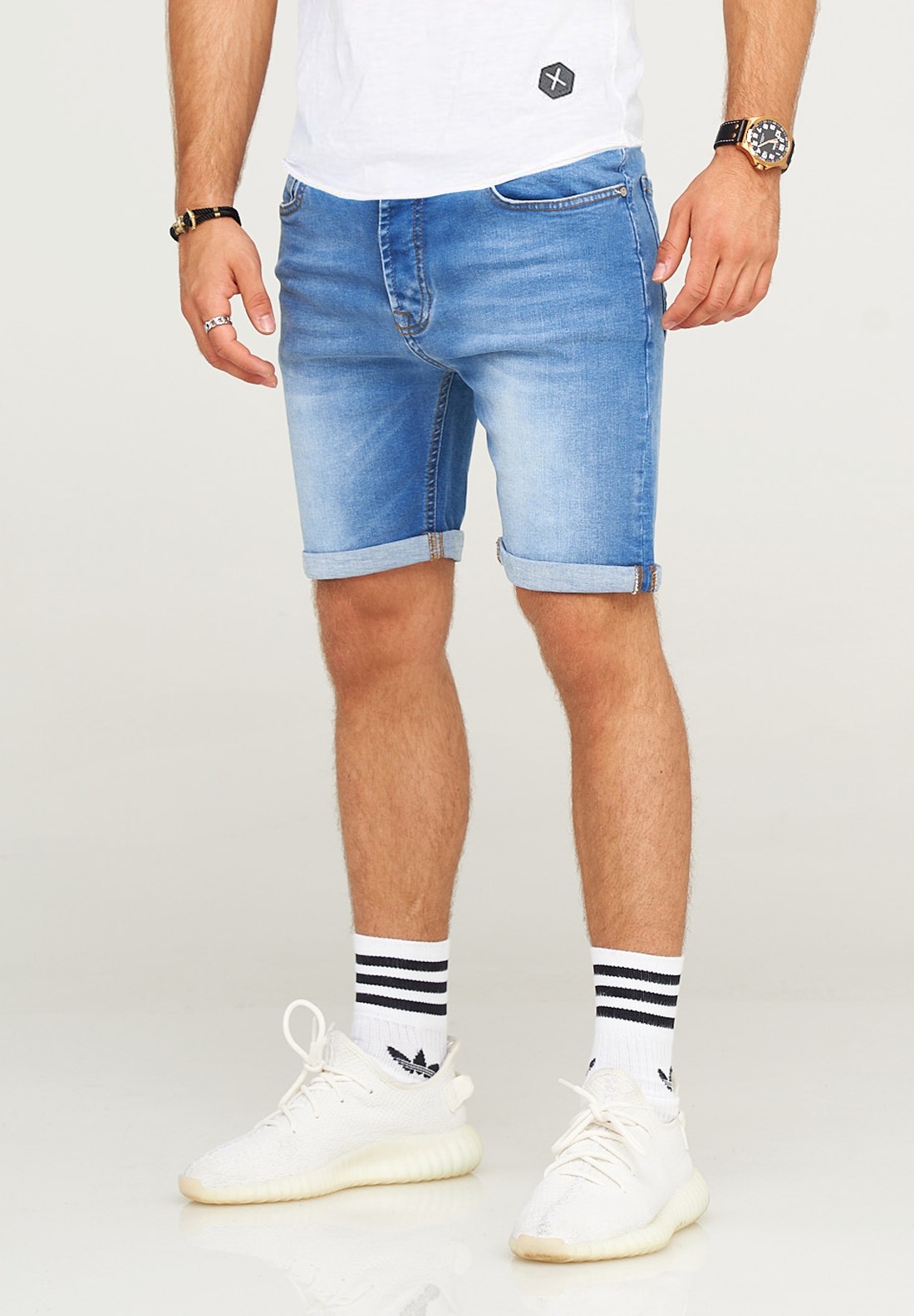 behype Shorts "MALAY", im klassischen 5-Pocket-Stil günstig online kaufen