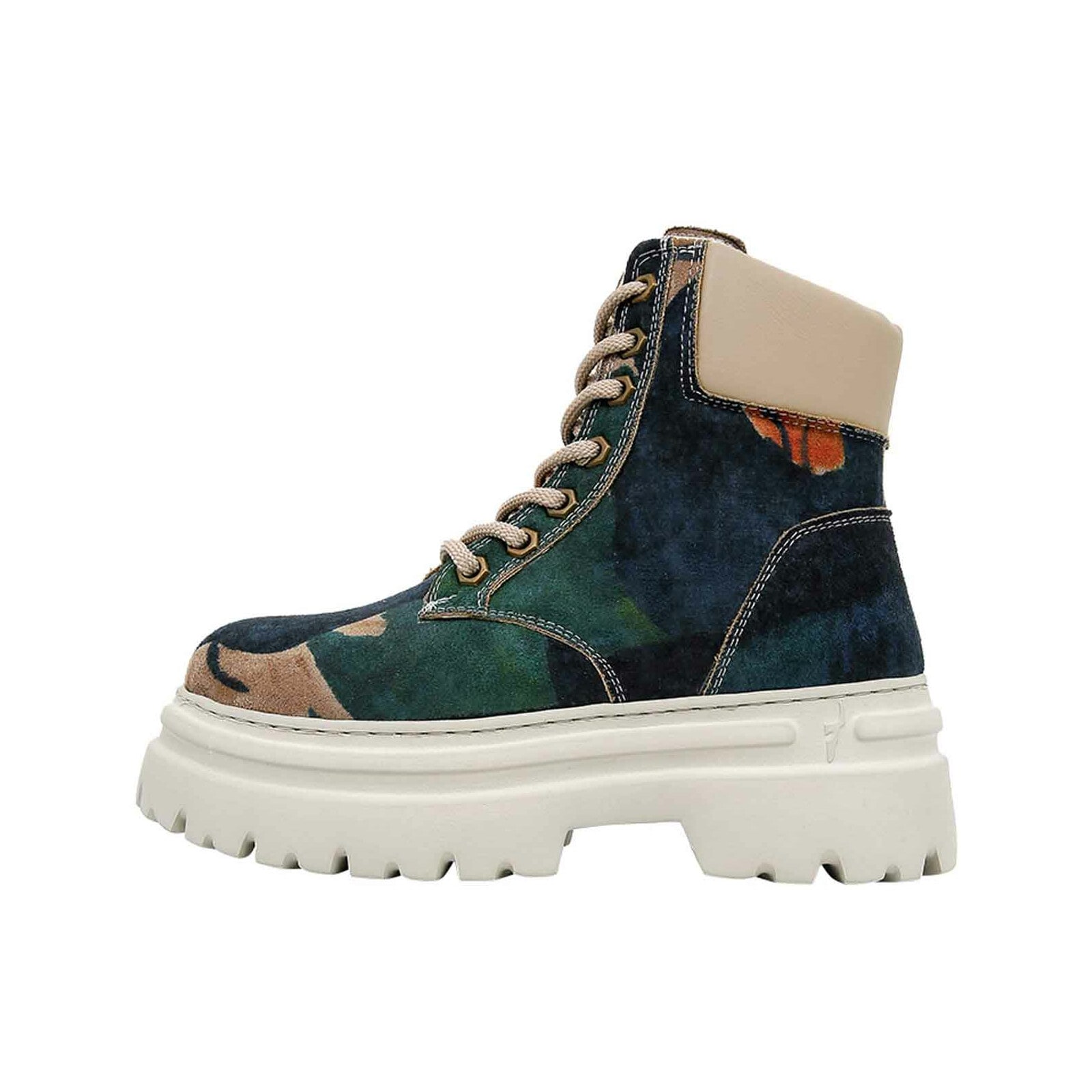 DOGO "Nimble Platform Boot Petals Damen Stiefeletten" Handgefertigt