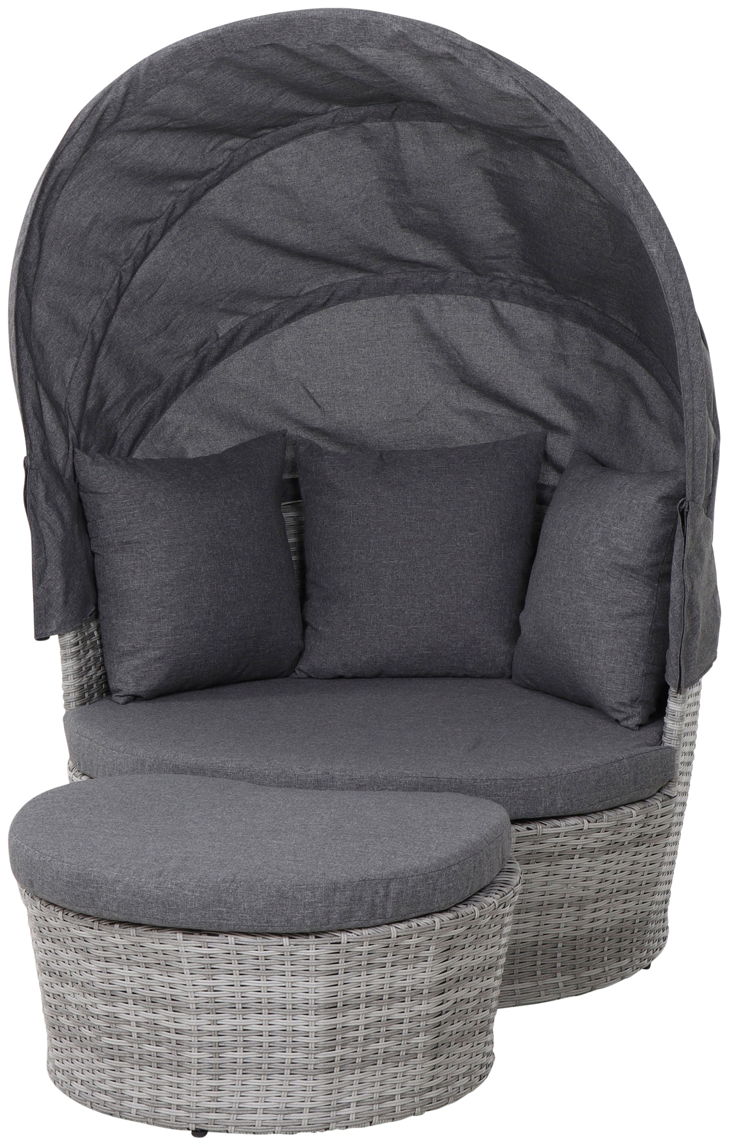 Siena Garden Gartenlounge-Set »Luna«, (Set, 2 tlg.)