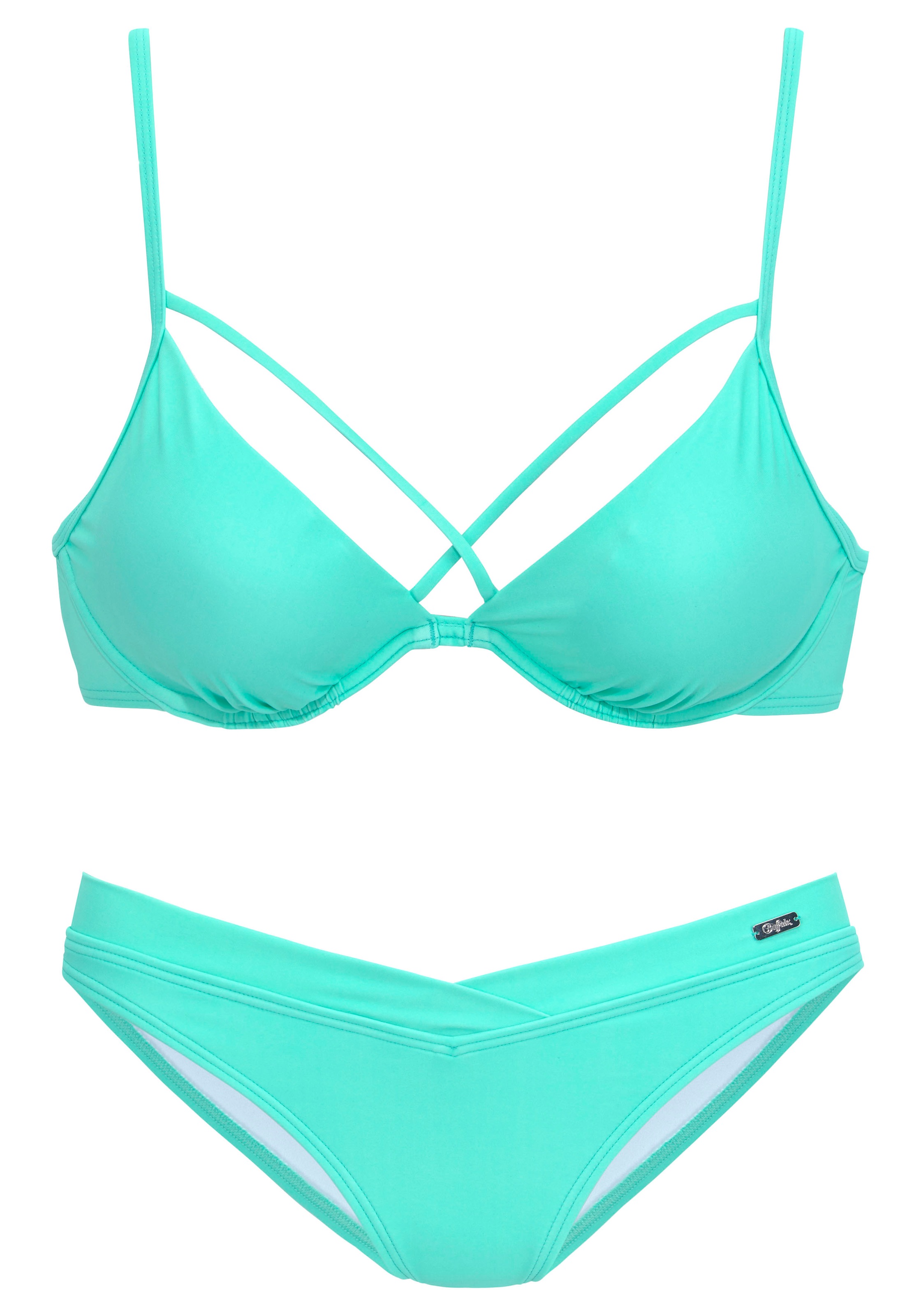 Buffalo Bügel-Bikini mit Zierbändern am Top
