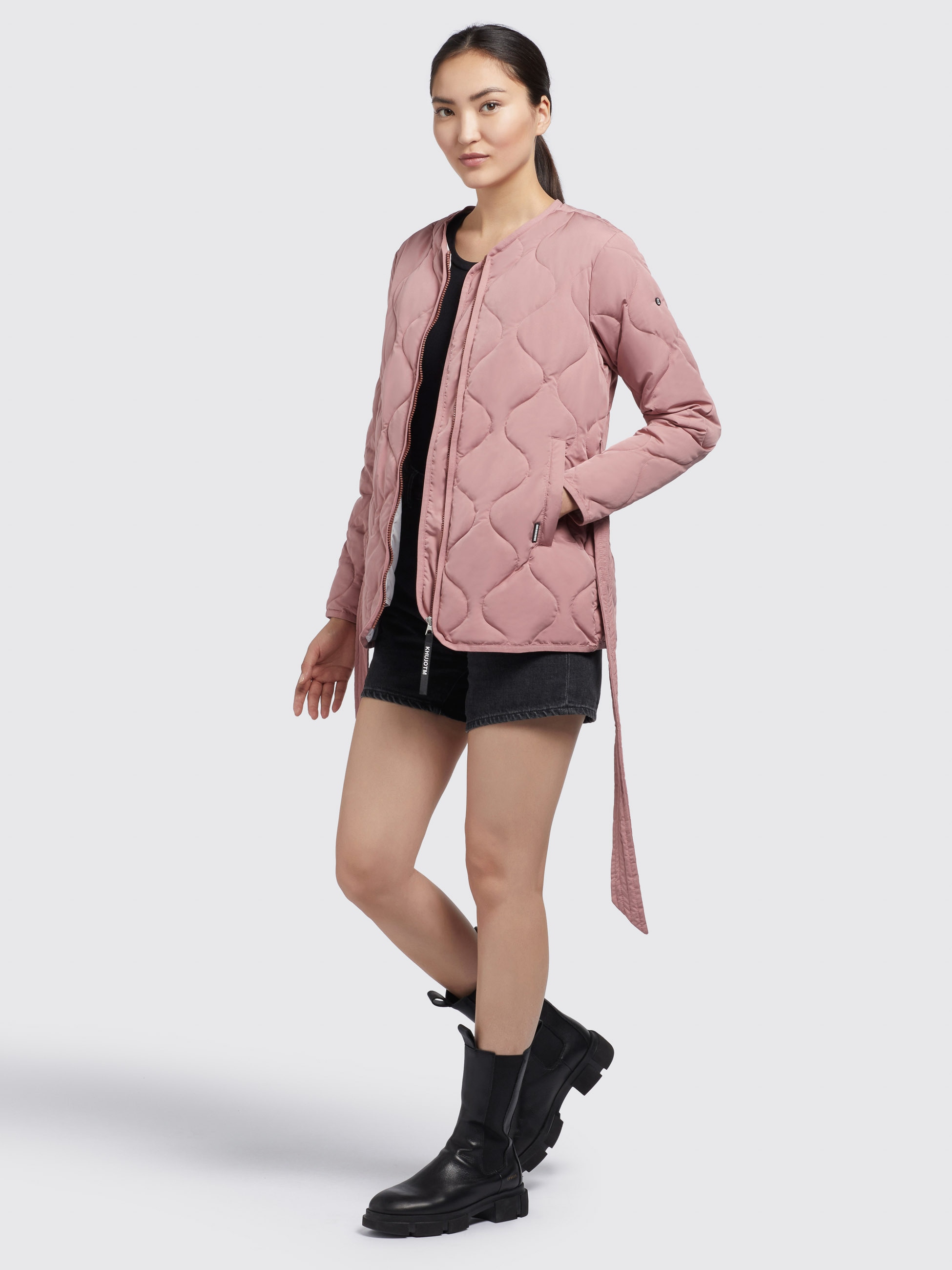 khujo Steppjacke »ONUI«, ohne Kapuze