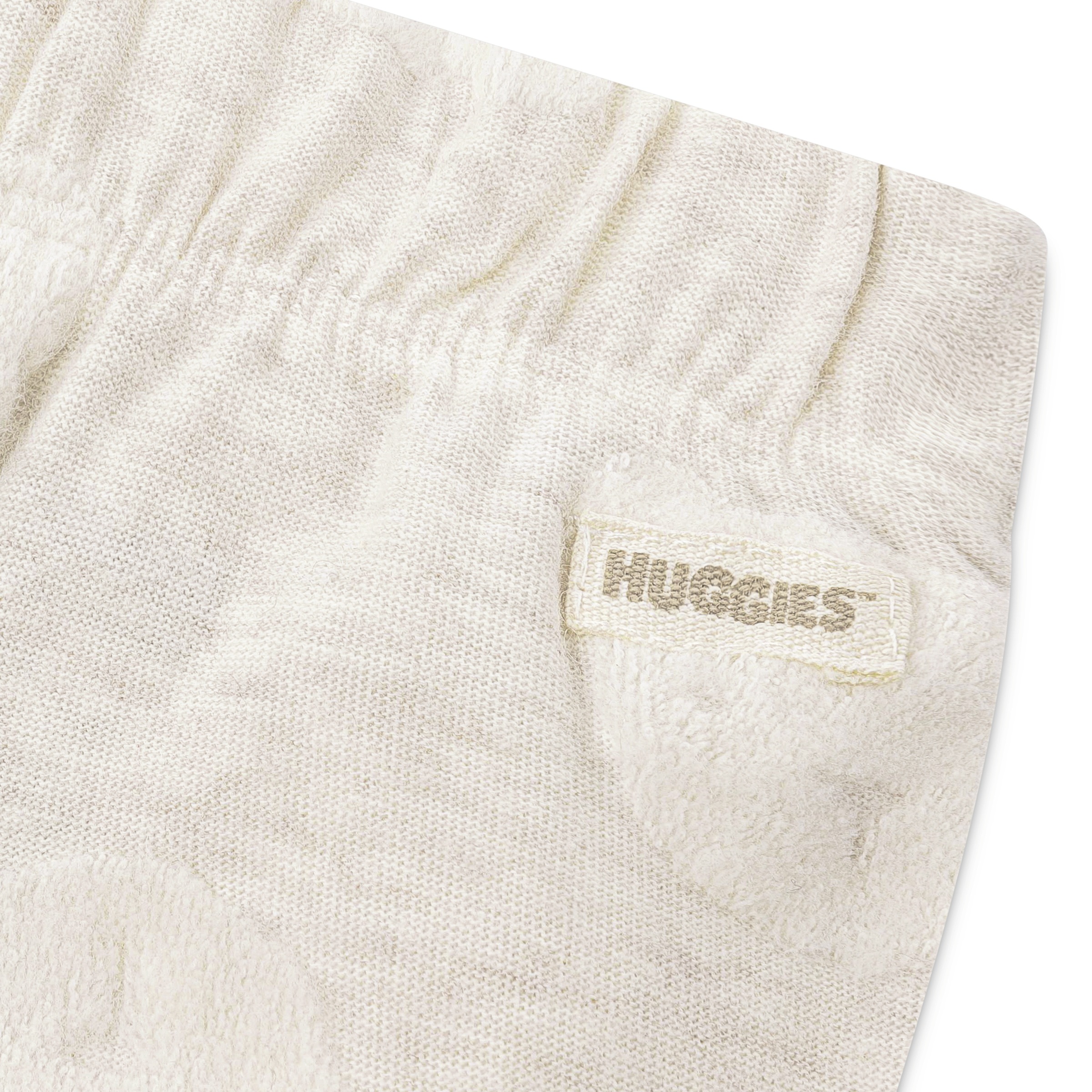HUGGIES babywear Langarmshirt & Hose »HUGB PANT SET« Set, 2 Stk. mit Bärchen-Motiv, melierte Optik