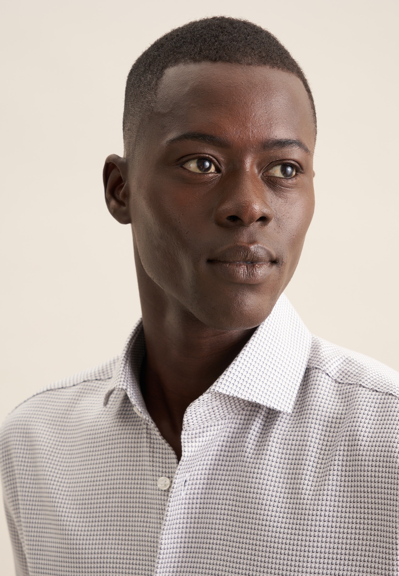 Thumbnail - seidensticker Businesshemd "Comfort" Comfort Langarm Kentkragen Struktur