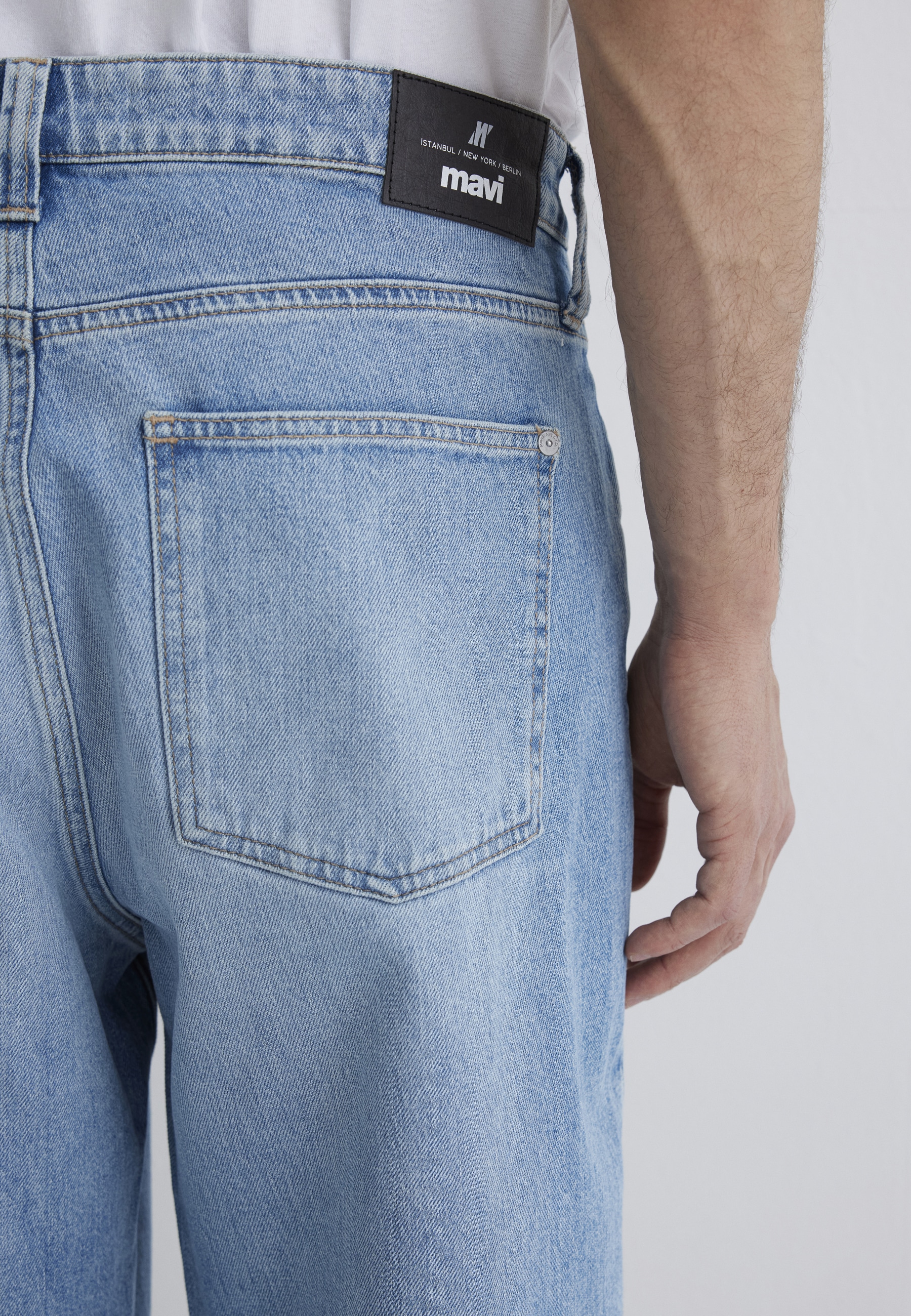 Mavi Weite Jeans »TORONTO«, Baggy Tapered Jeans