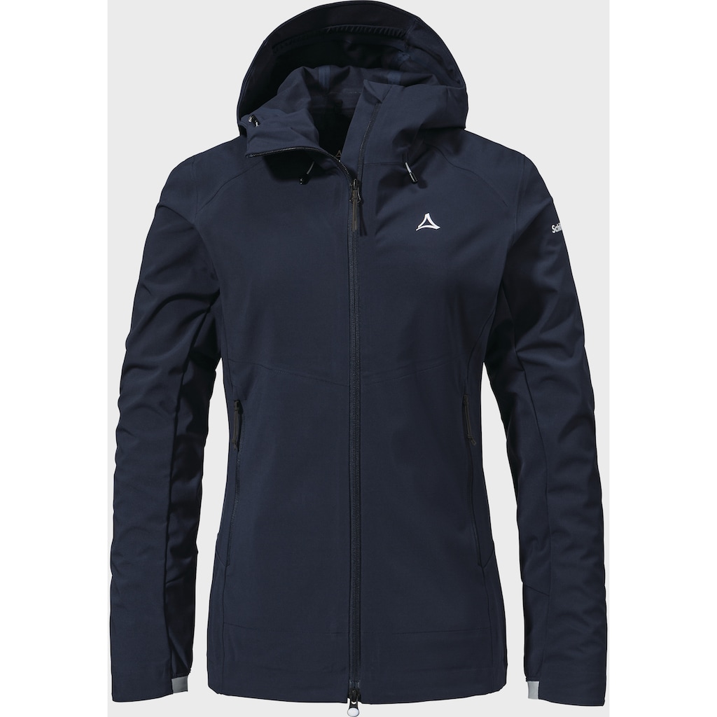 Schöffel Outdoorjacke »Softshell Jkt Mangart L«, mit Kapuze