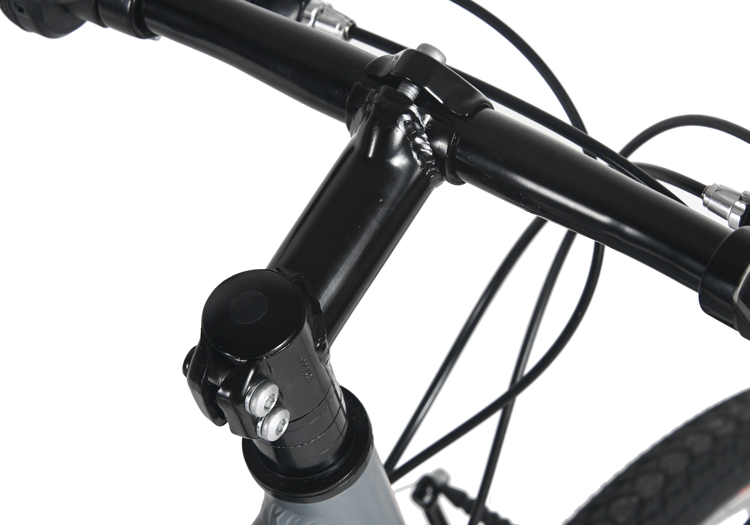 WYLD Kinderfahrrad »Mistral Grau 18 Gänge RH 32 cm - Ab 8 Jahre« 18 Gang Kettenschaltung