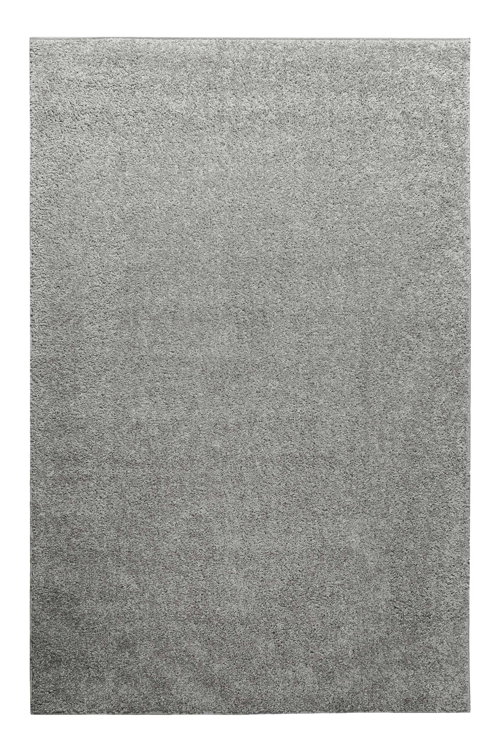 Homie Living Teppich »Gino«, rund, 30 mm Höhe, Hochflor, gewebt, weich, uni, Wohnzimmer, Schlafzimmer, waschbar