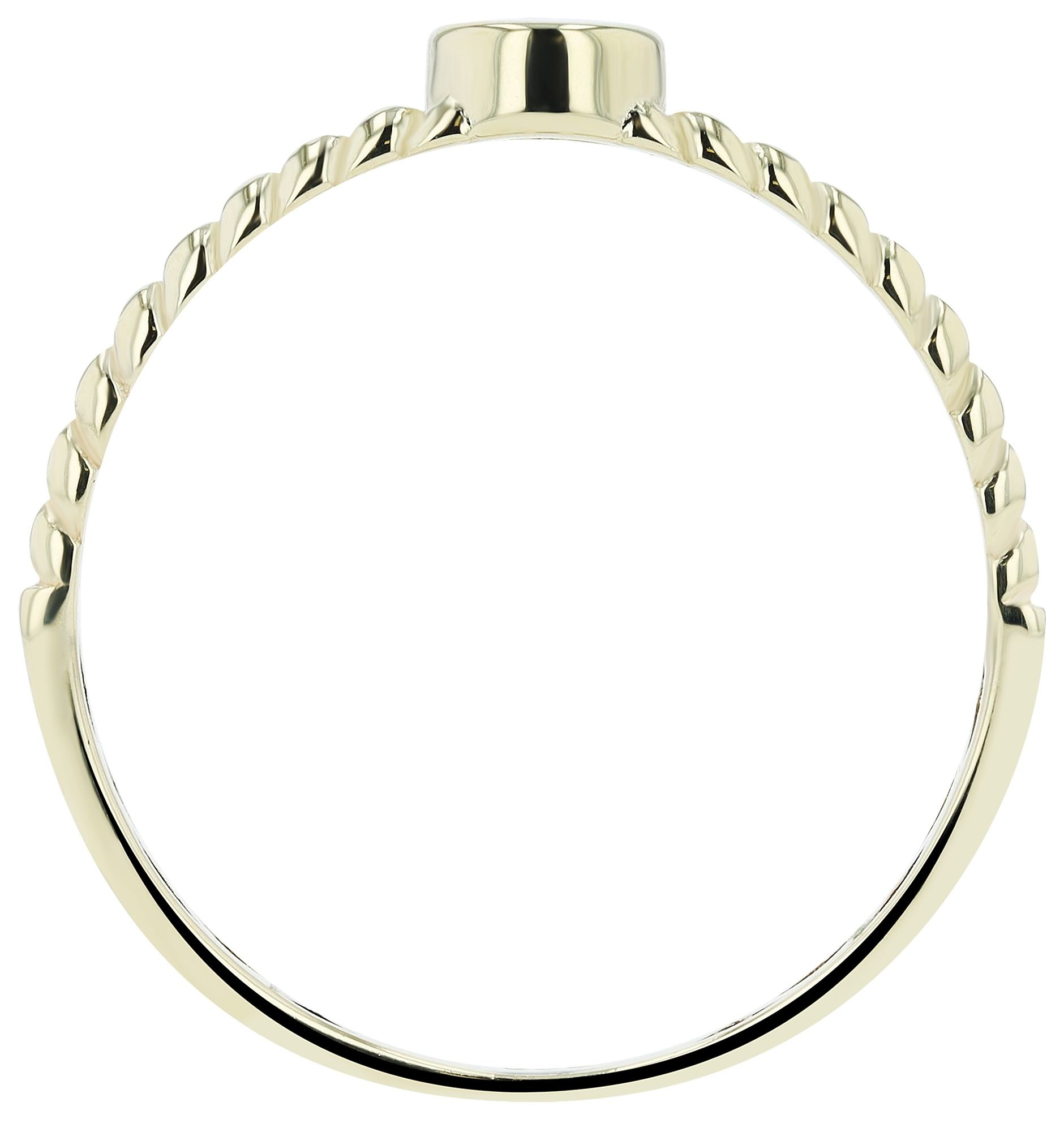 Fingerring ADELIA´S "Damen Ring aus 333 Gold mit Zirkonia" Gr. 56, gold, Fingerringe, Damen, 56, Fingerring 2