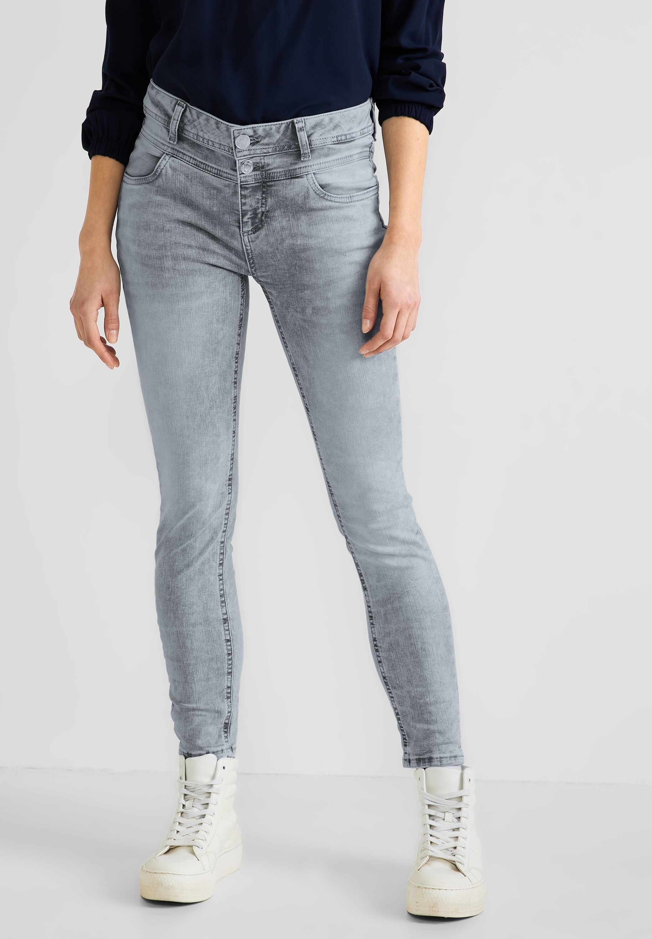 STREET ONE Slim-fit-Jeans, 4-Pocket Style
