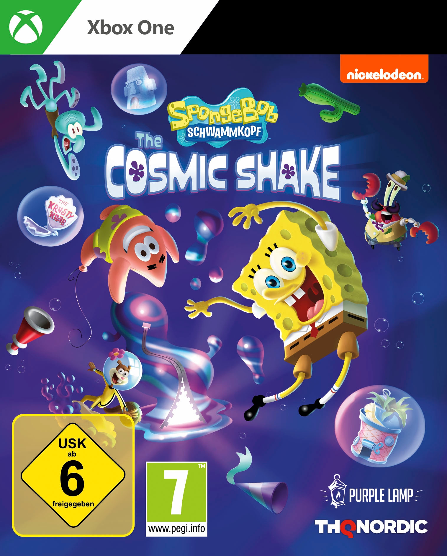 THQ NORDIC Spielesoftware "SpongeBob - Cosmic Shake", Xbox One, blau, Spielesoftware