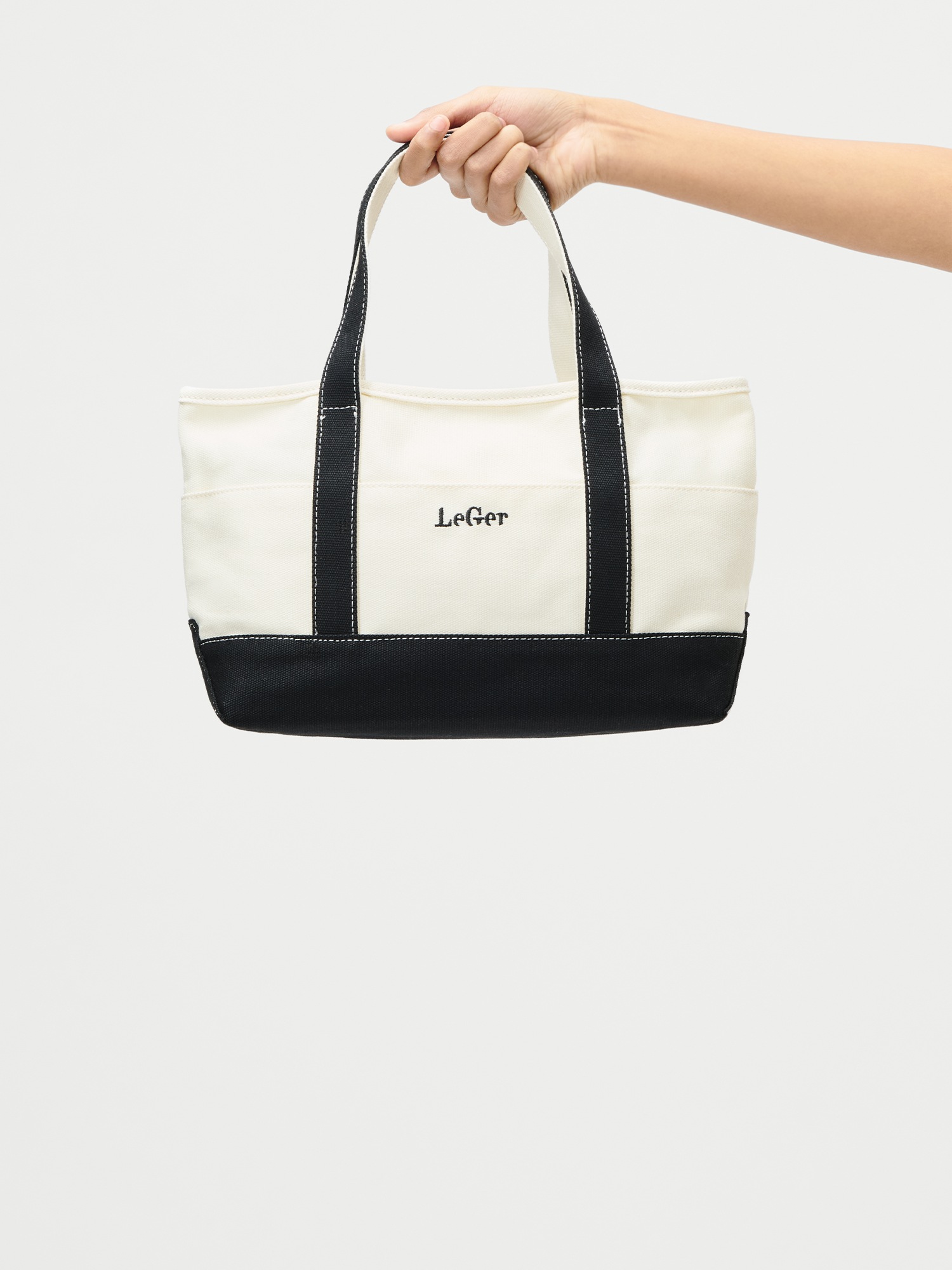 LeGer Shopper "Sheila Bag" Damen Tragetasche mit Kontrastbesatz günstig online kaufen