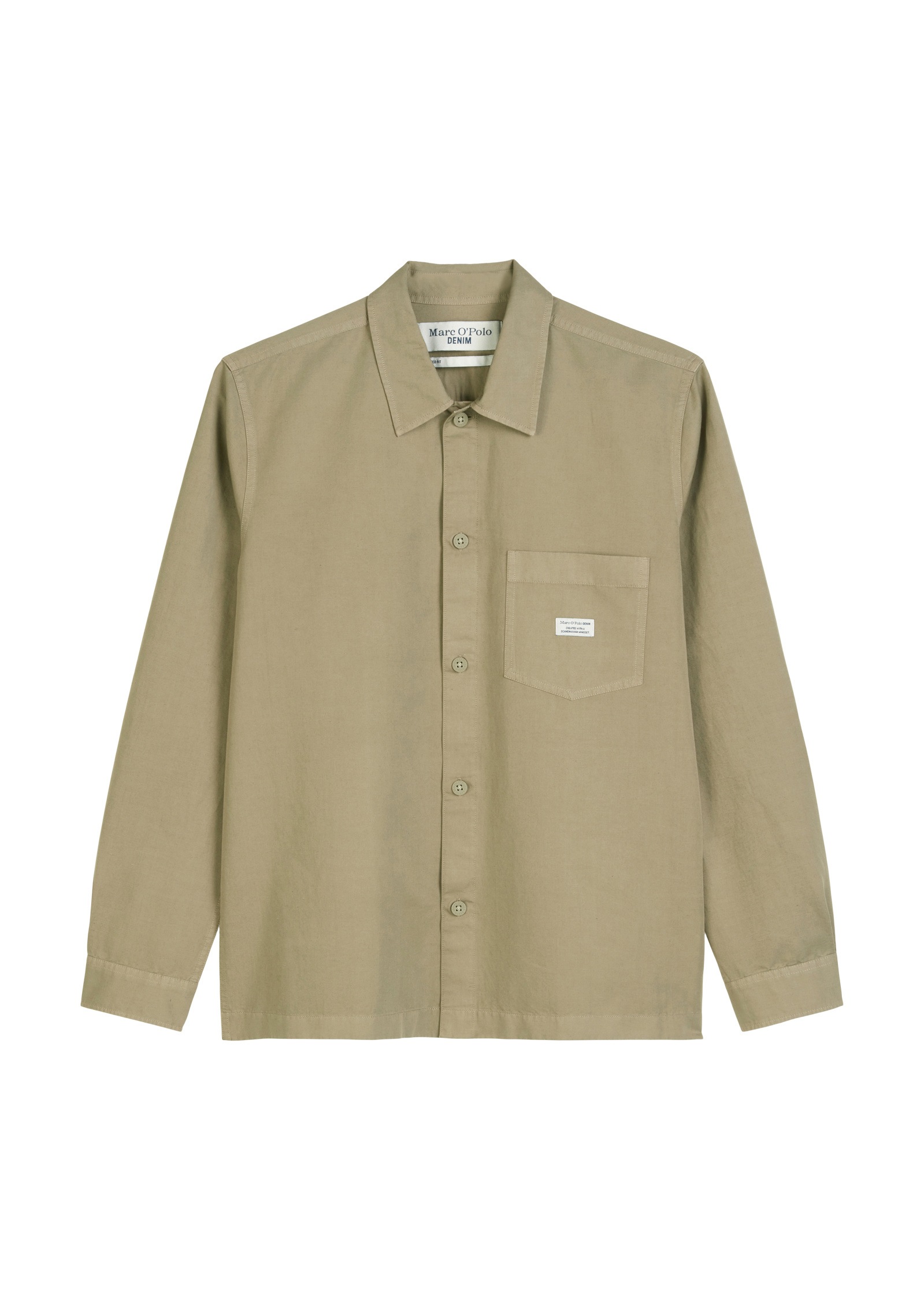 Marc O'Polo DENIM Kurzjacke »aus Bio-Baumwolle und Leinen«, ohne Kapuze