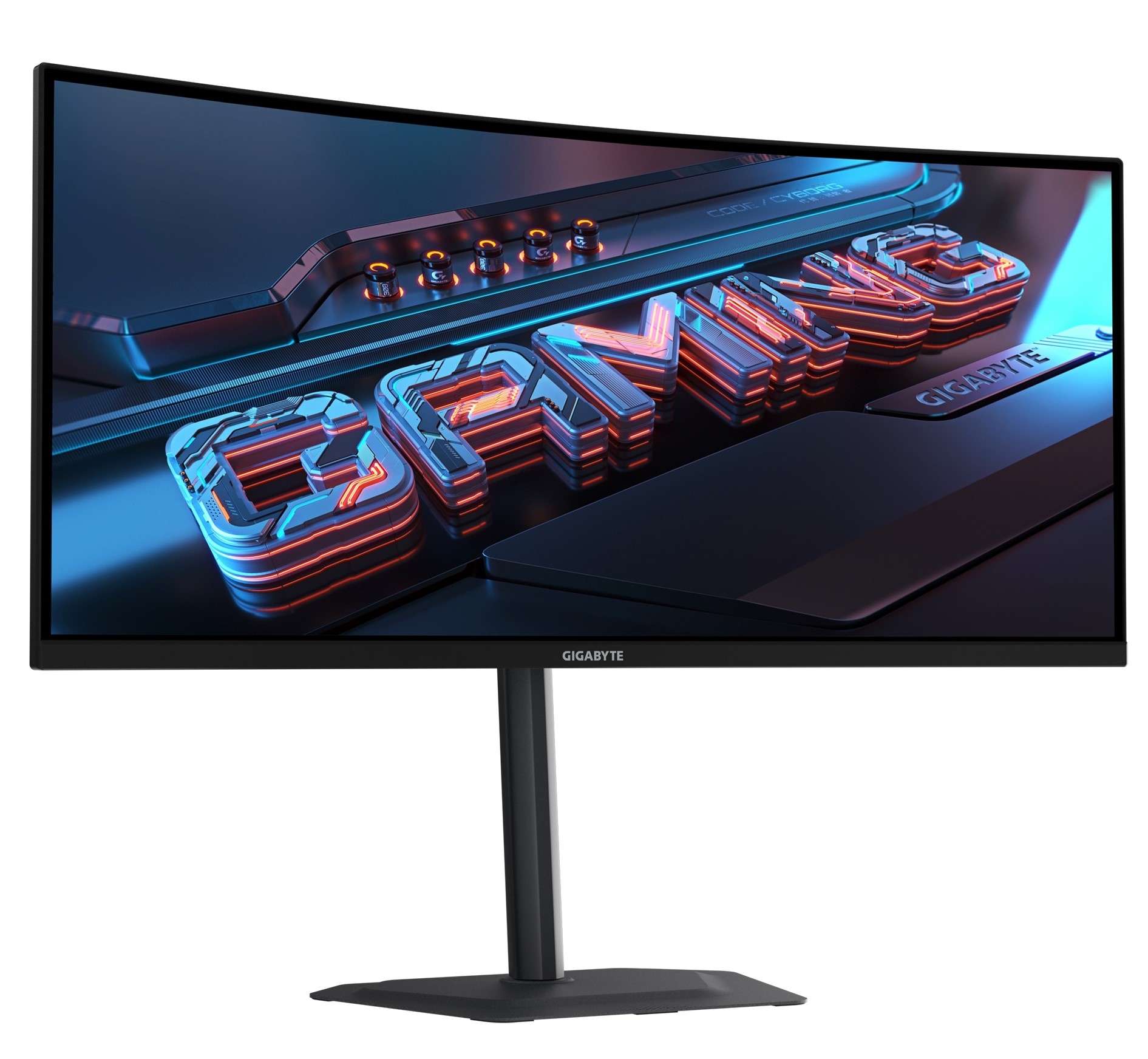 Gigabyte Curved-Gaming-Monitor »G34WQC2«, 86,4 cm/34 Zoll, 3440 x 1440 px, WQHD, 1 ms Reaktionszeit, 200 Hz, neig-,schwenk-, höhenverstellbar