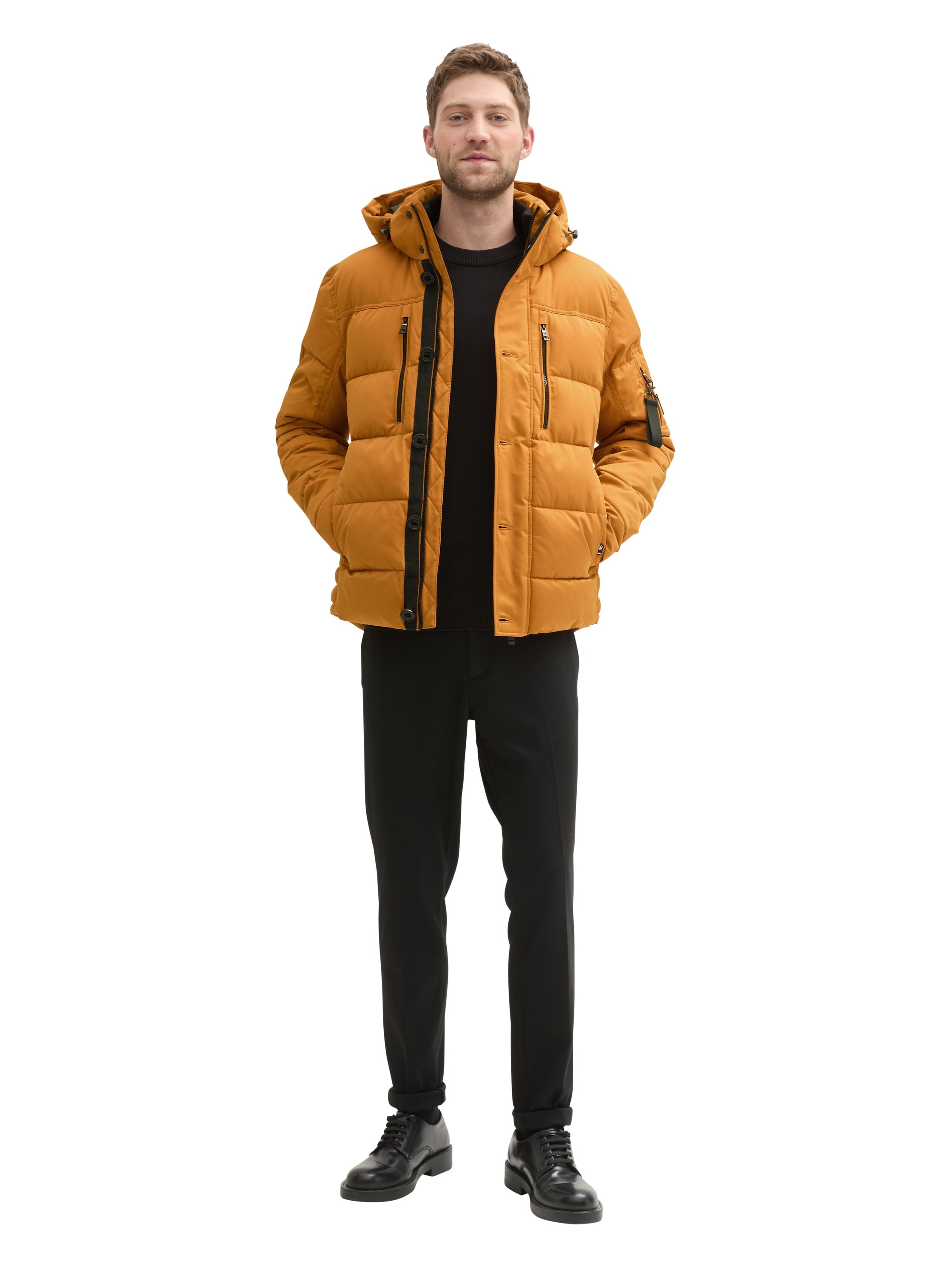 TOM TAILOR Steppjacke, mit Kapuze, mit Kapuze