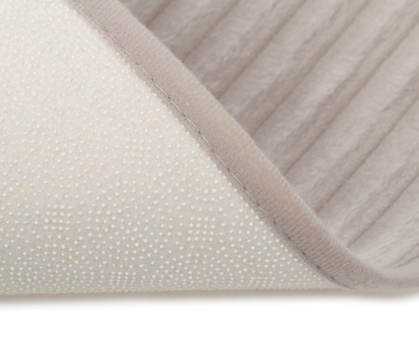 Thumbnail - Gözze Badematte "Berlin" Höhe 7 mm rutschhemmend beschichtet fußbodenheizungsgeeignet Badteppich, Uni Farben, Cord Optik...