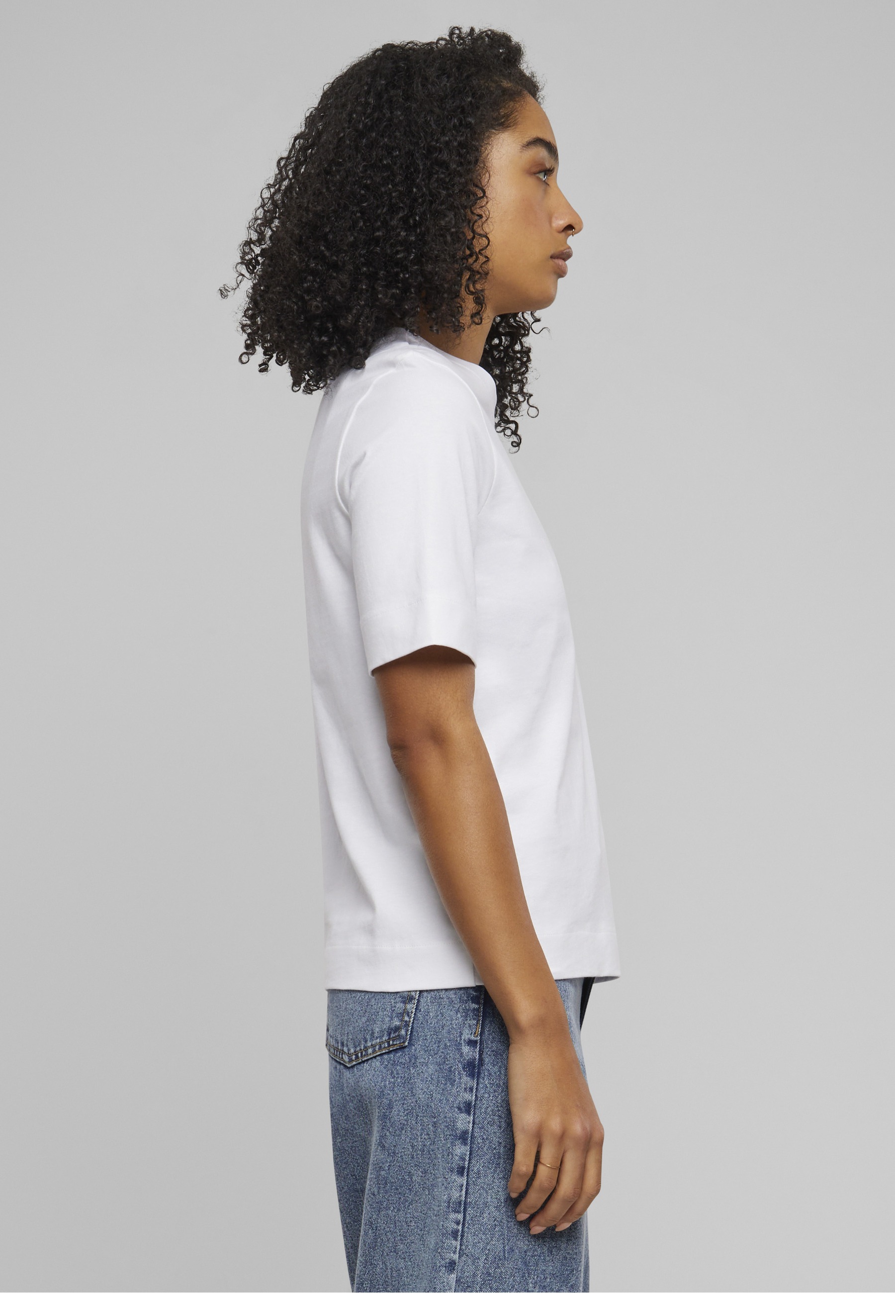 URBAN CLASSICS T-Shirt »Urban Classics Damen Ladies Classy Tee 2-Pack« 1 Stk.