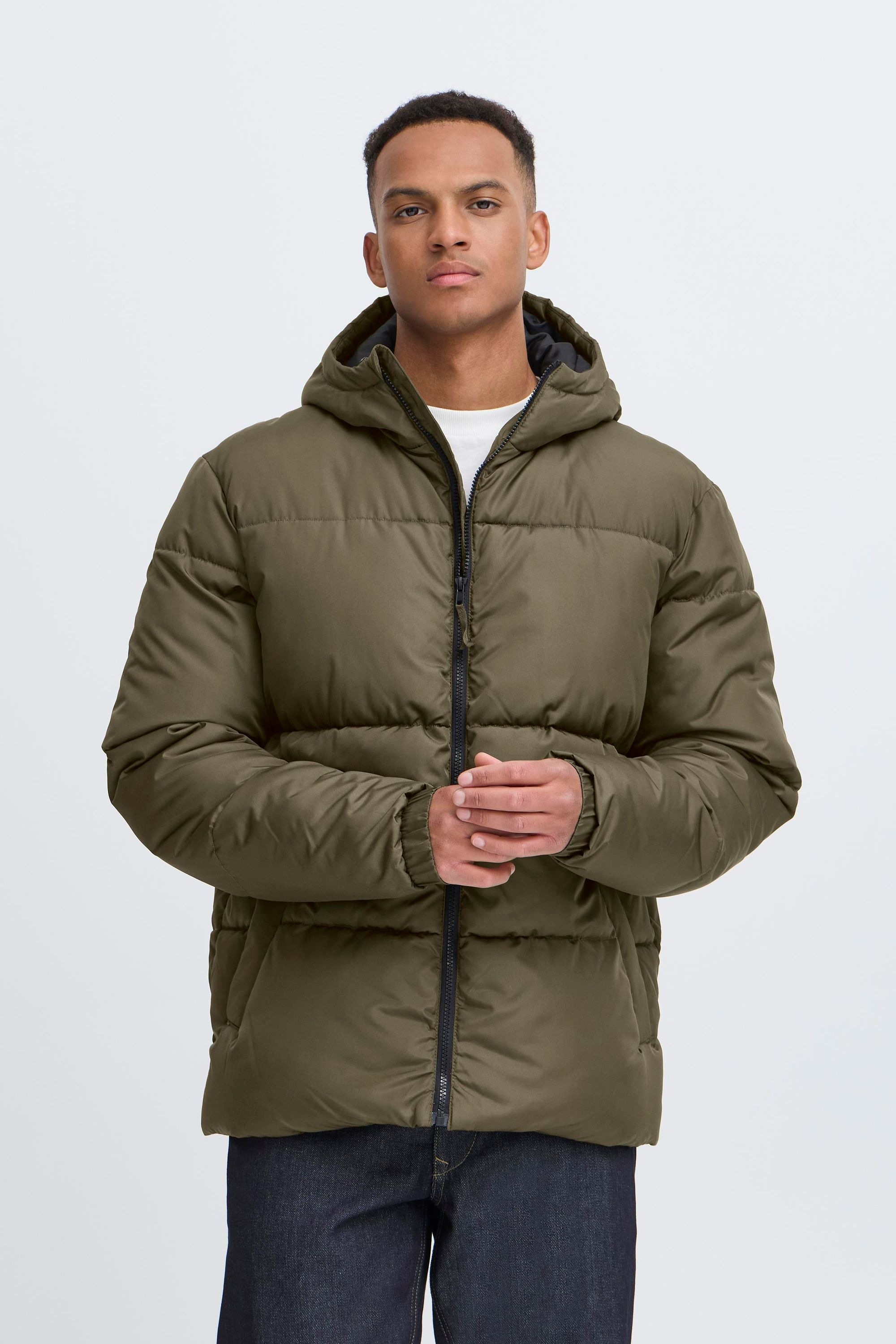 BLEND BHElwin Quilted Jacket Forest Night Size L 5