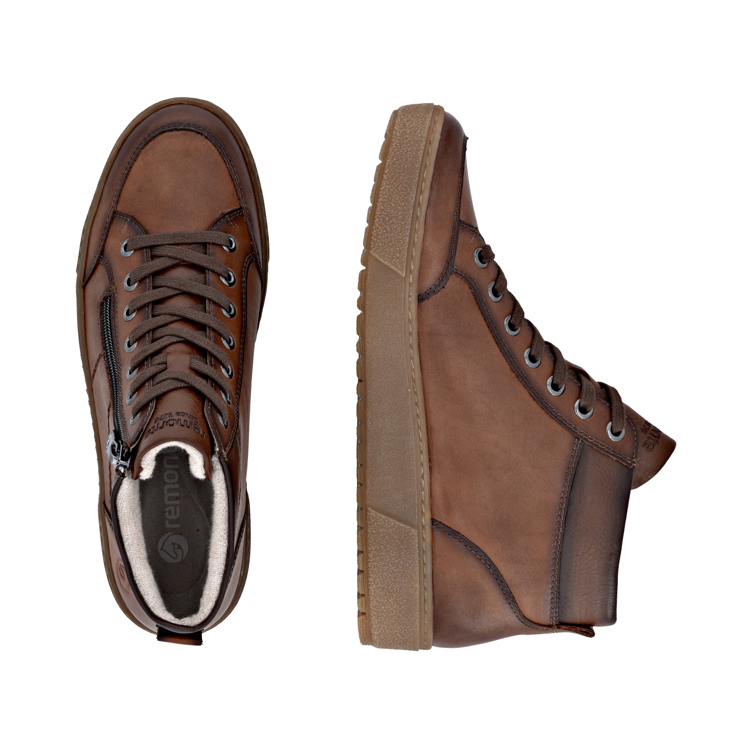 Remonte Plateausneaker, Winterstiefelette, Casual Boots mit wasserabweisender TEX-Membran