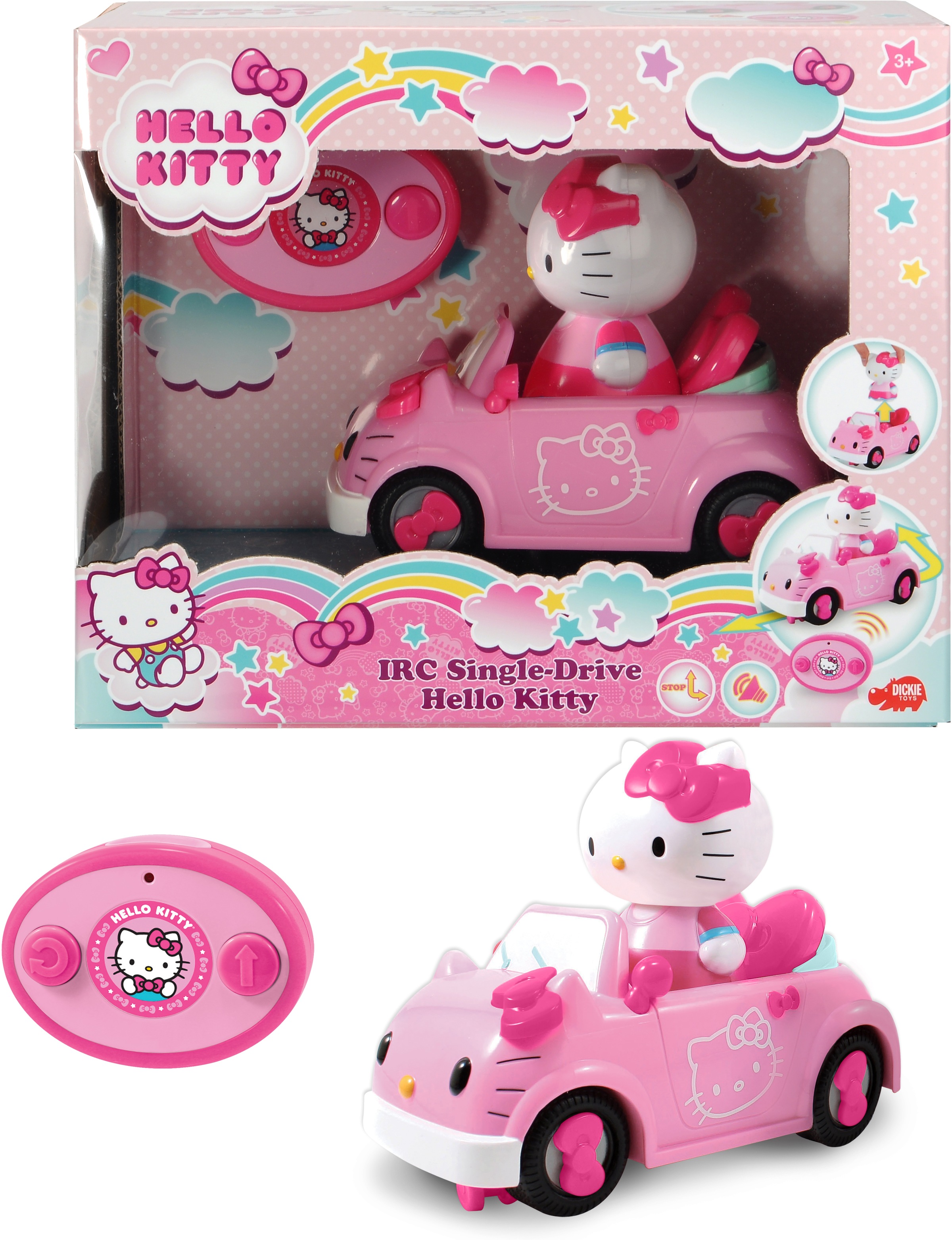 Spielzeug-Auto Hello Kitty IRC Single-Drive