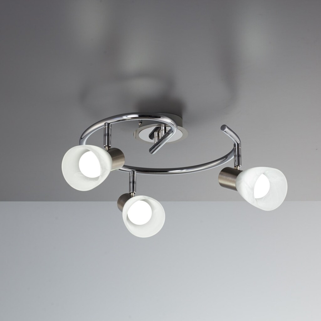 B.K.Licht LED Deckenspot »Lunas«, 3 flammig-flammig
