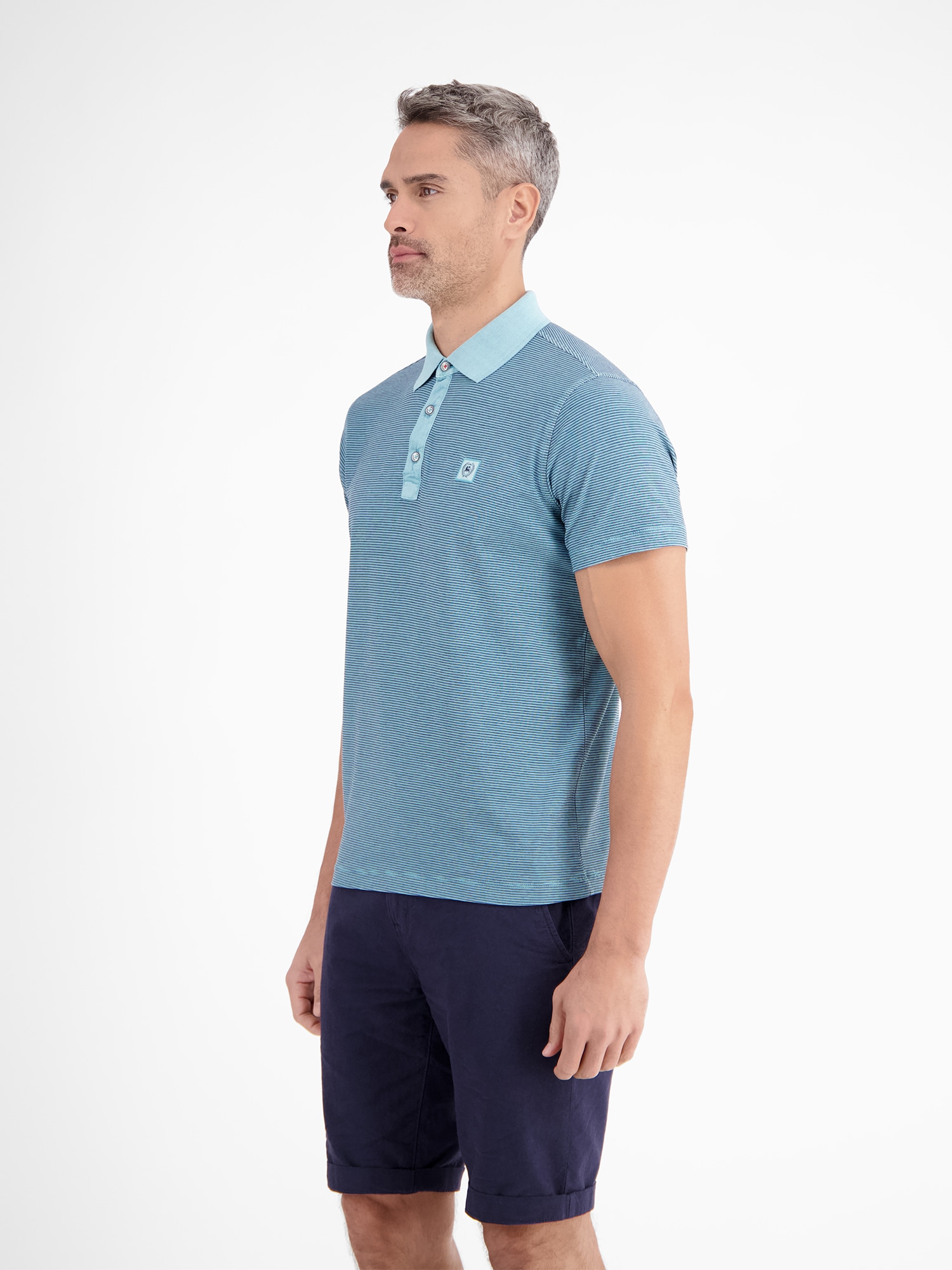 LERROS Poloshirt »LERROS Herren Poloshirt, gestreift«